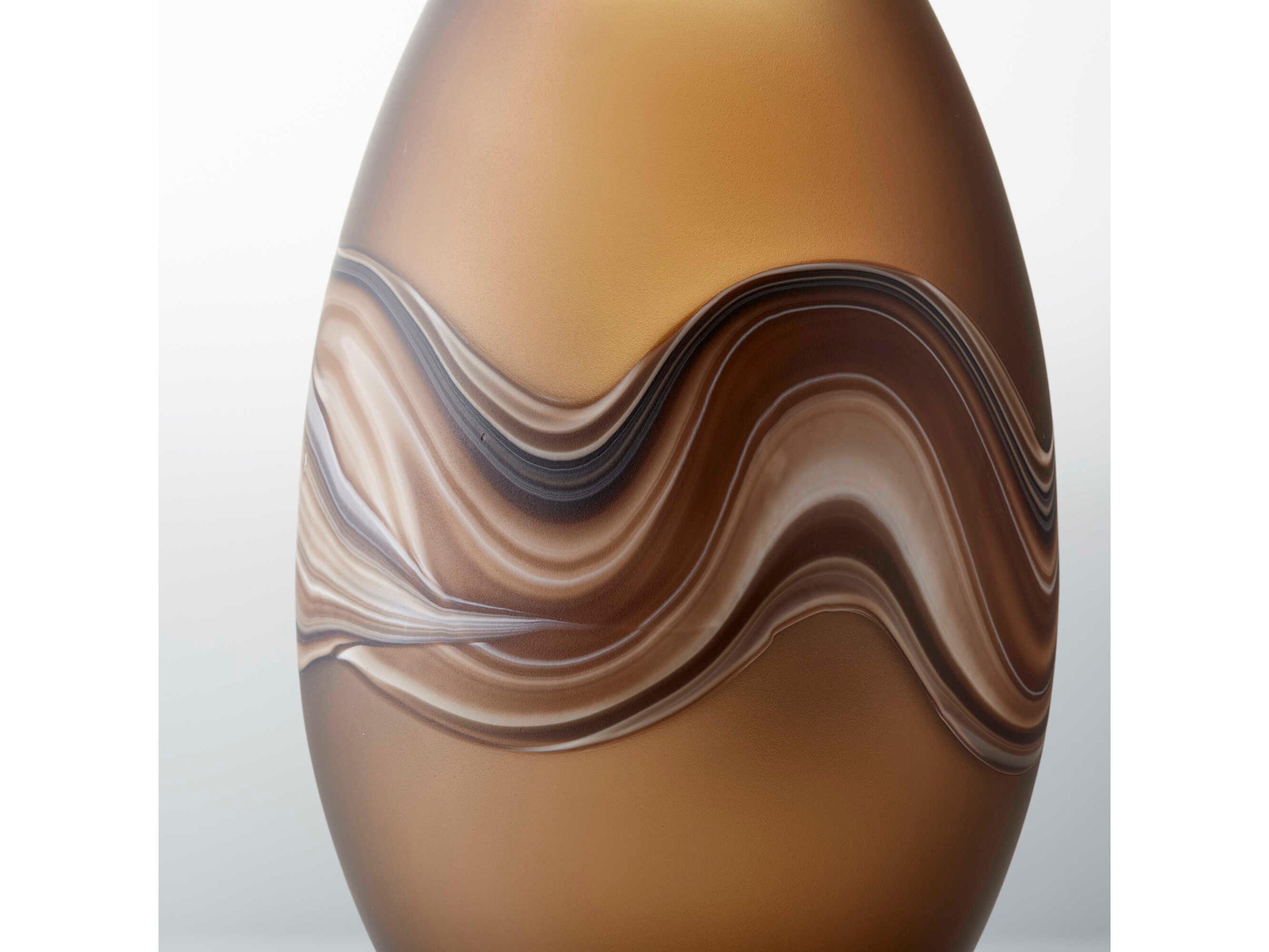 Cyan Design Amber Swirl Nina Vase