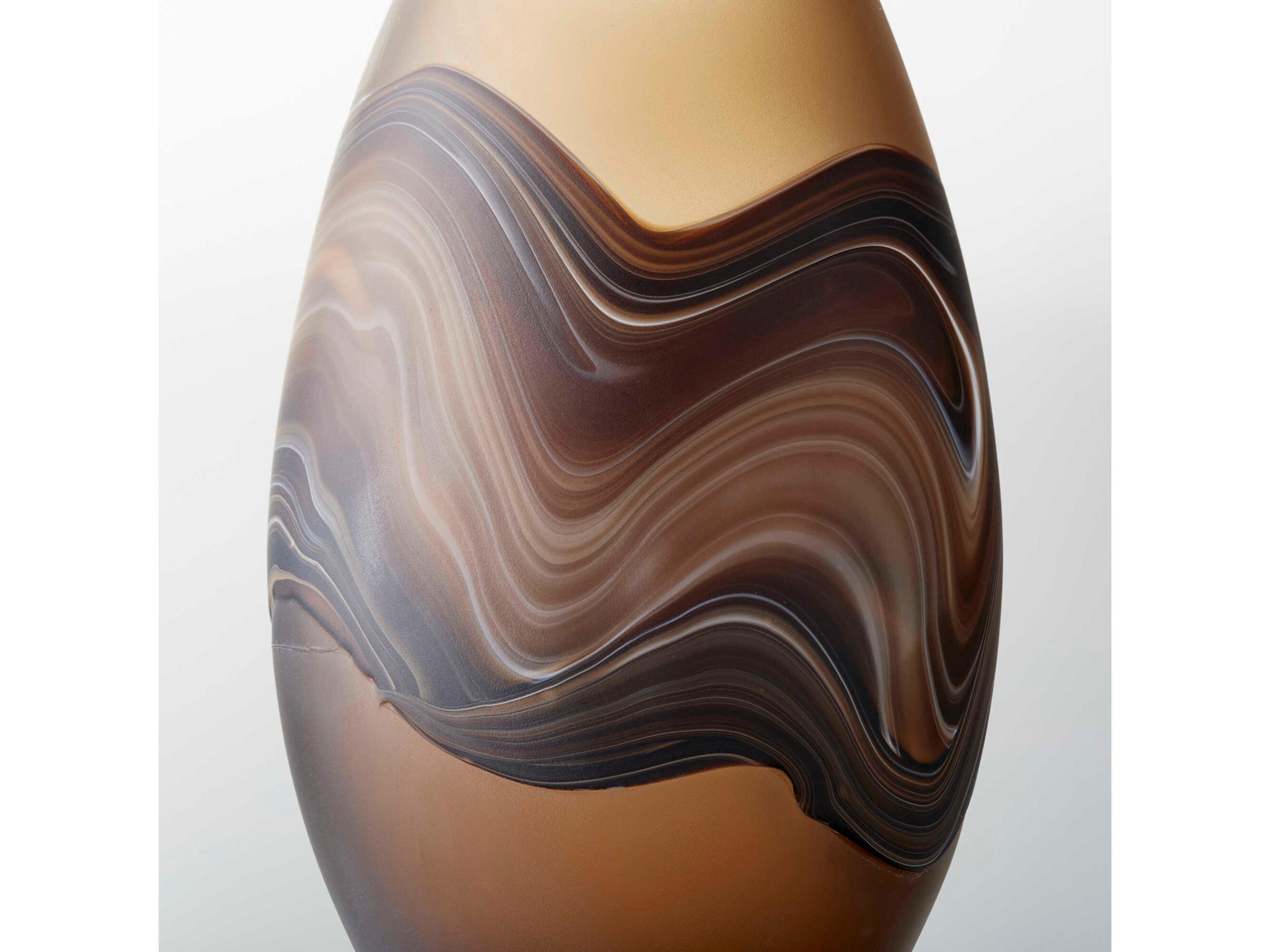 Cyan Design Amber Swirl Nina Vase