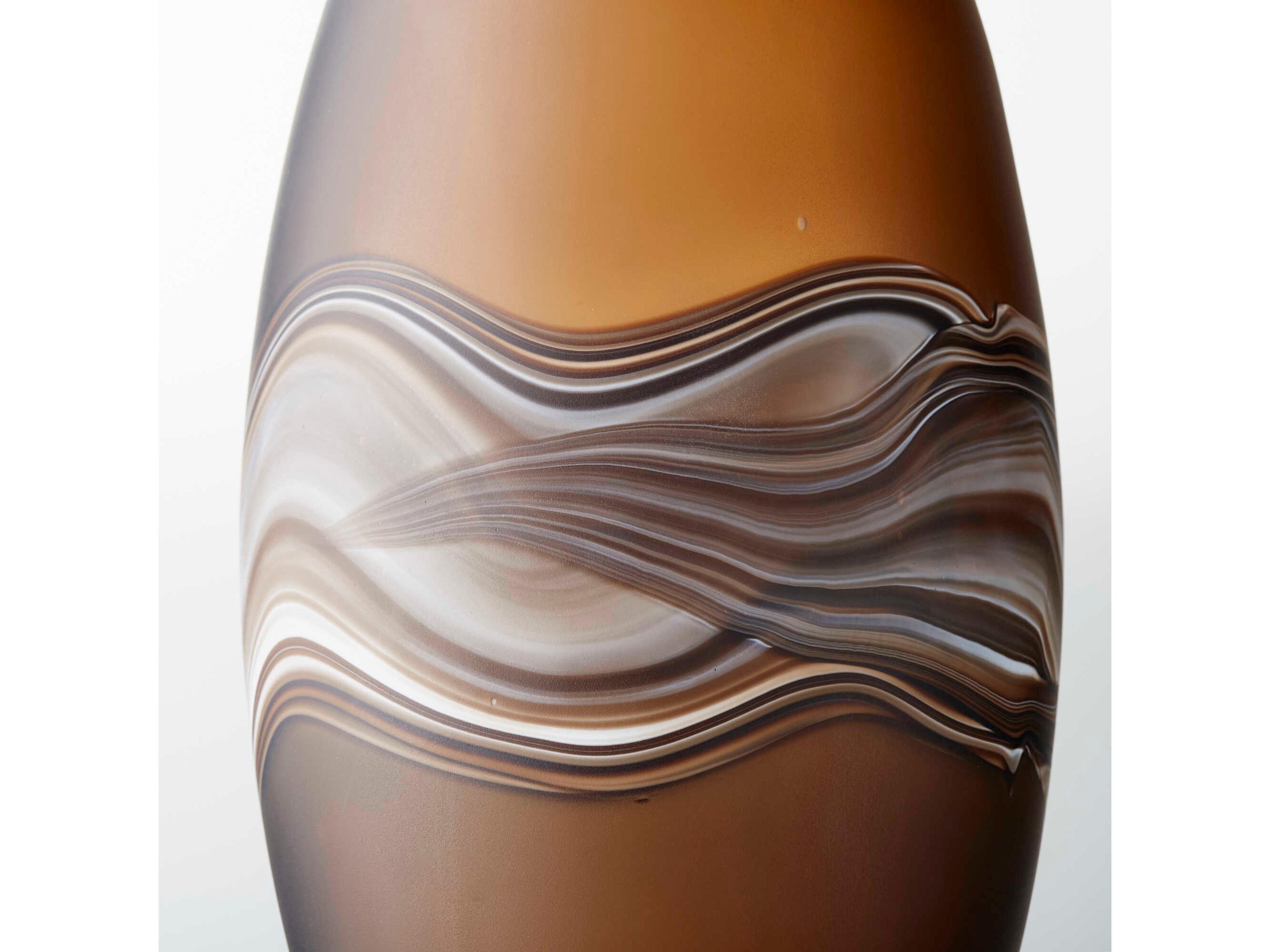 Cyan Design Amber Swirl Nina Vase