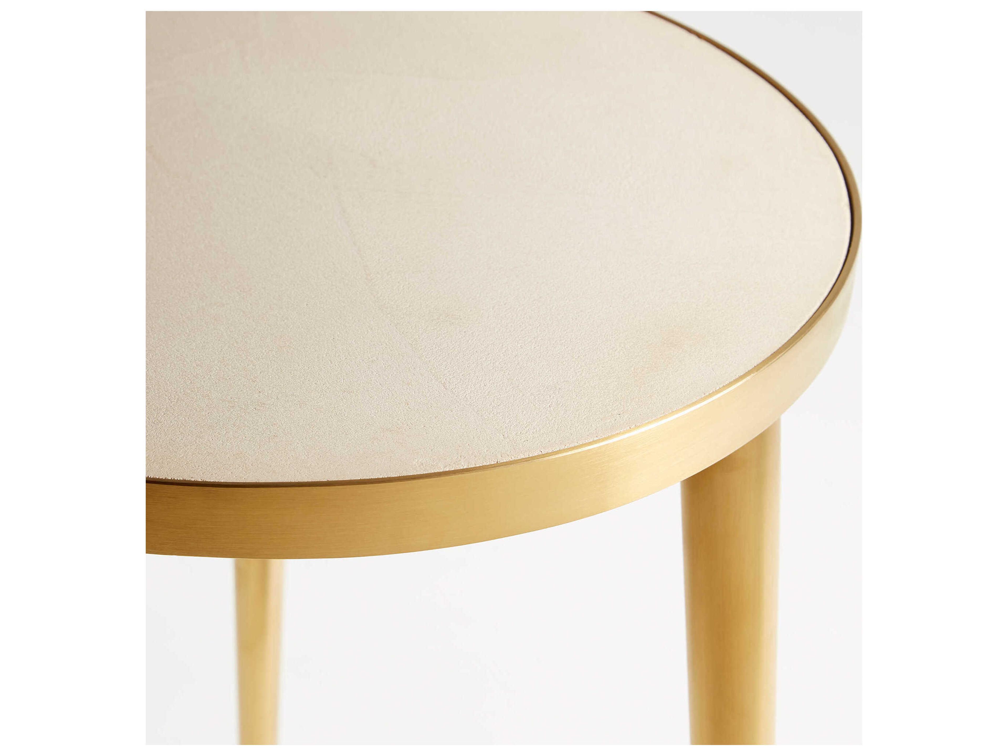 Cyan Design Dresden Round Concrete End Table