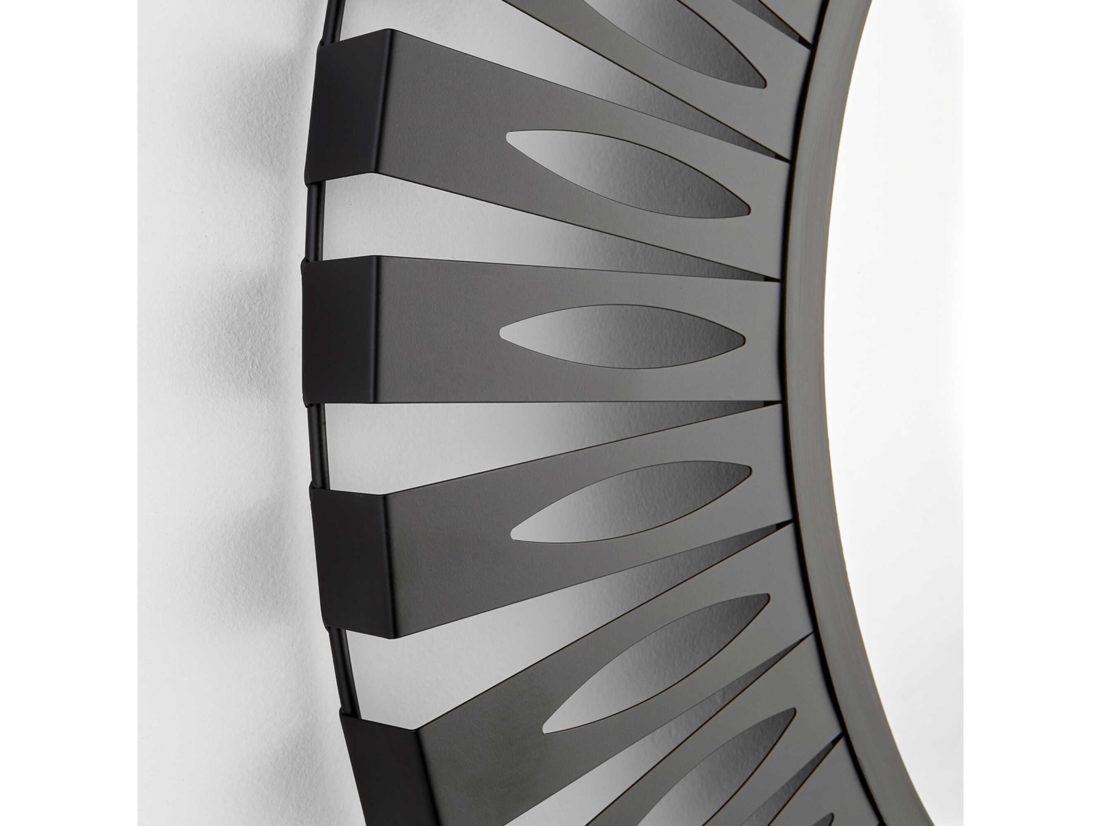 Cyan Design Sundial Graphite Round Wall Mirror