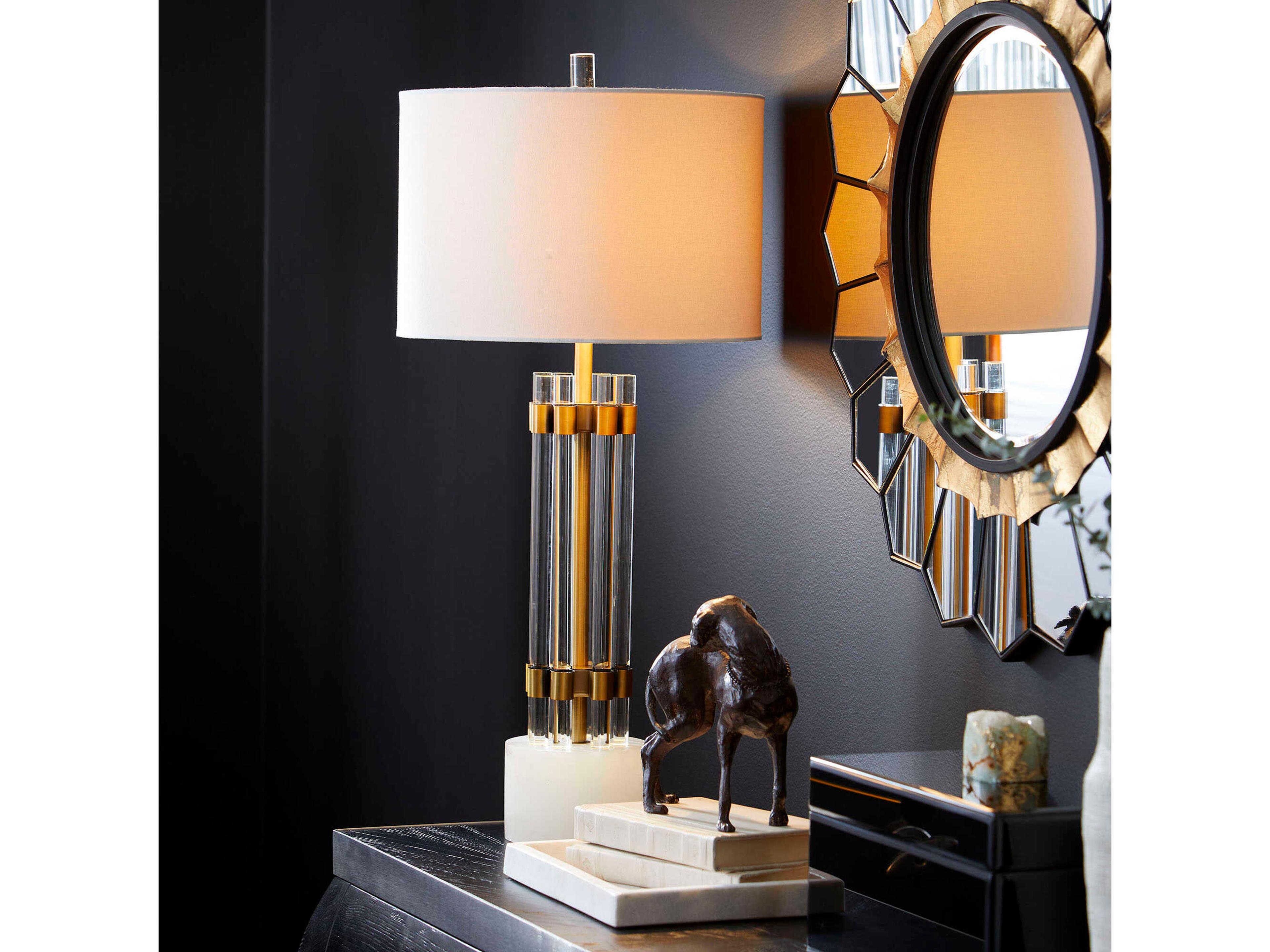 Cyan Design Olive Glaze Marbled Vase