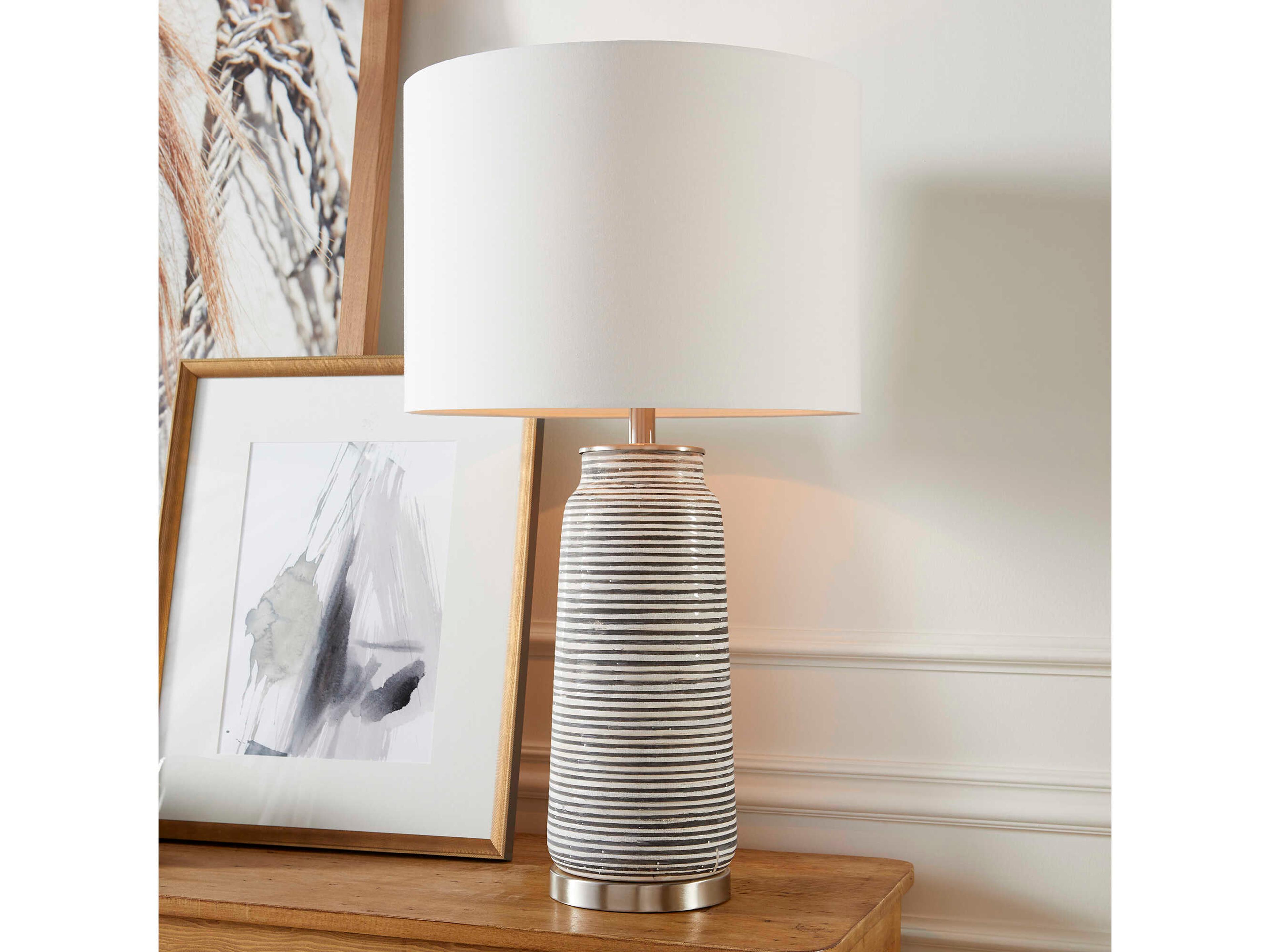 Cyan Design Bilbao Satin Nickel Buffet Lamp