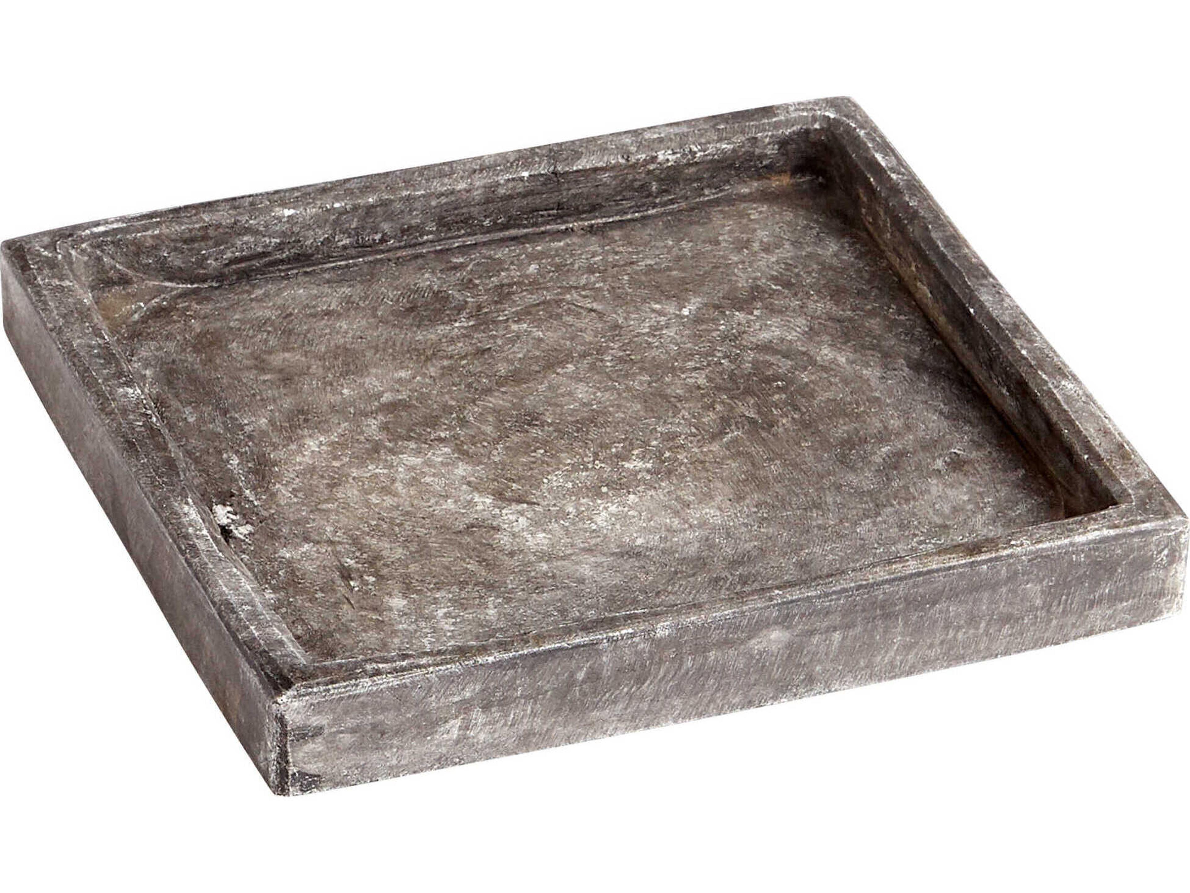 Cyan Design Gryphon Grey 10" Serving Tray