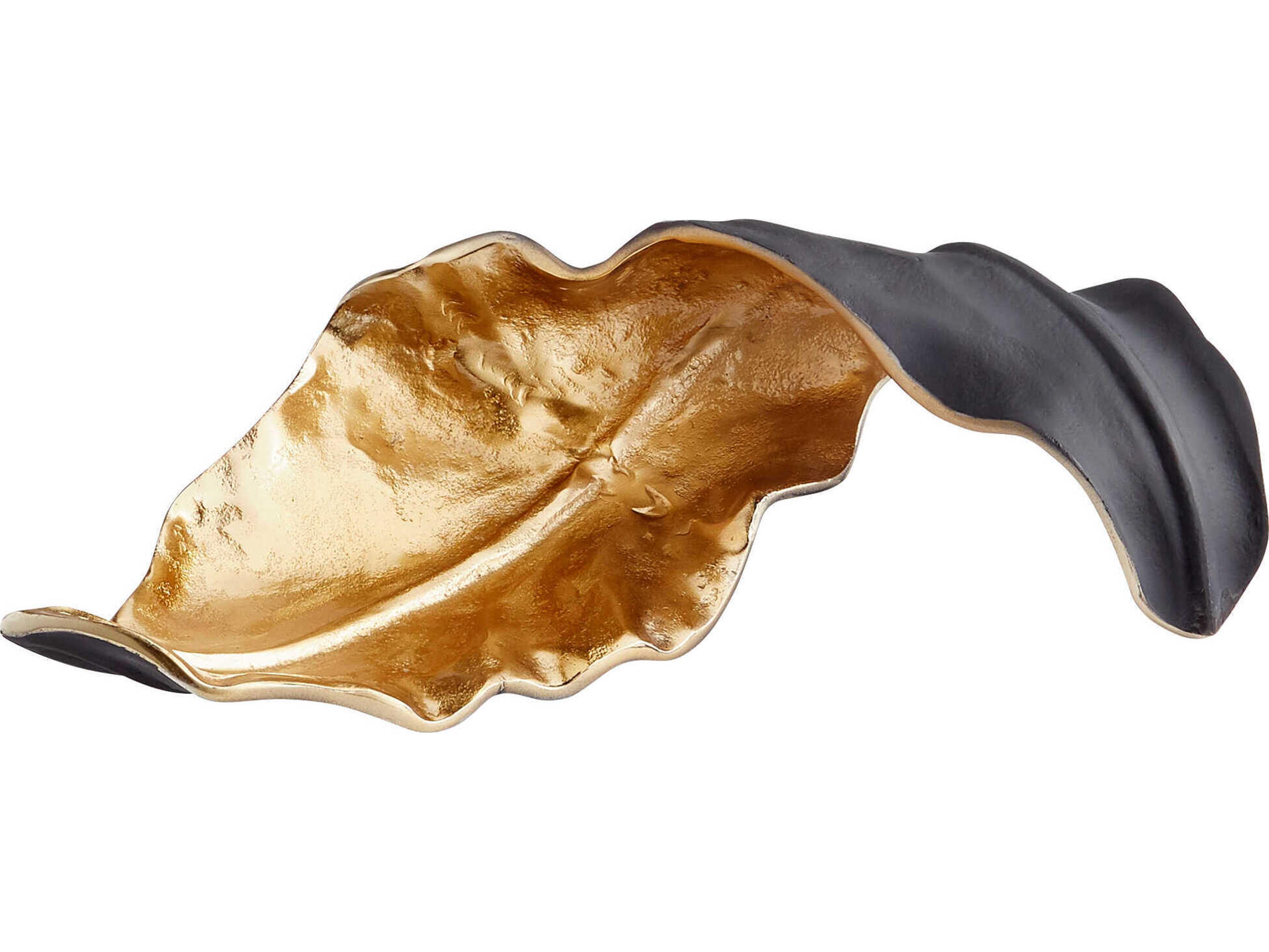 Cyan Design Black Gold Oak Brush Sculpture