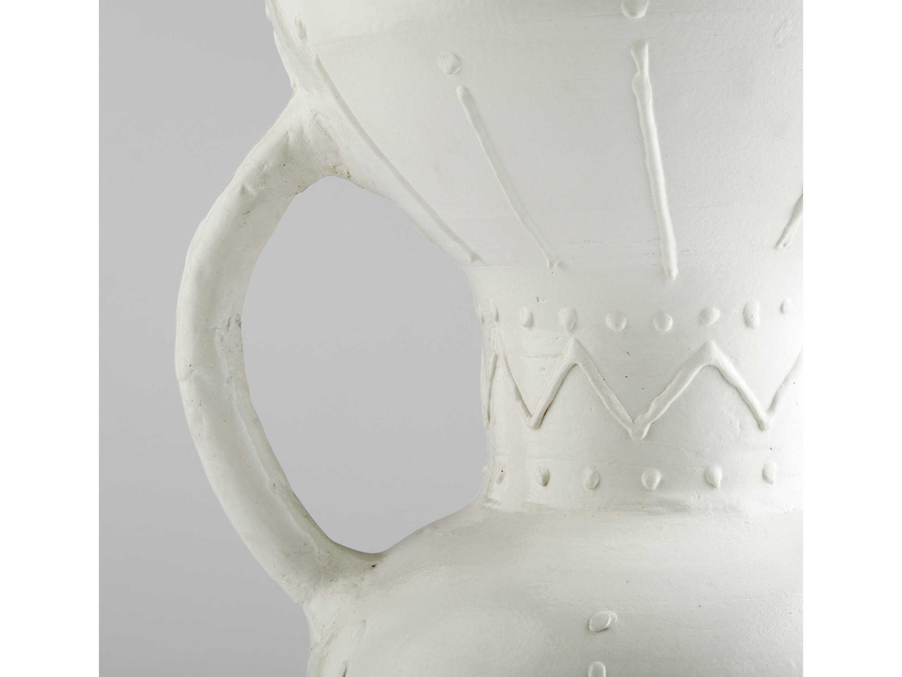 Cyan Design White Ravine Vase