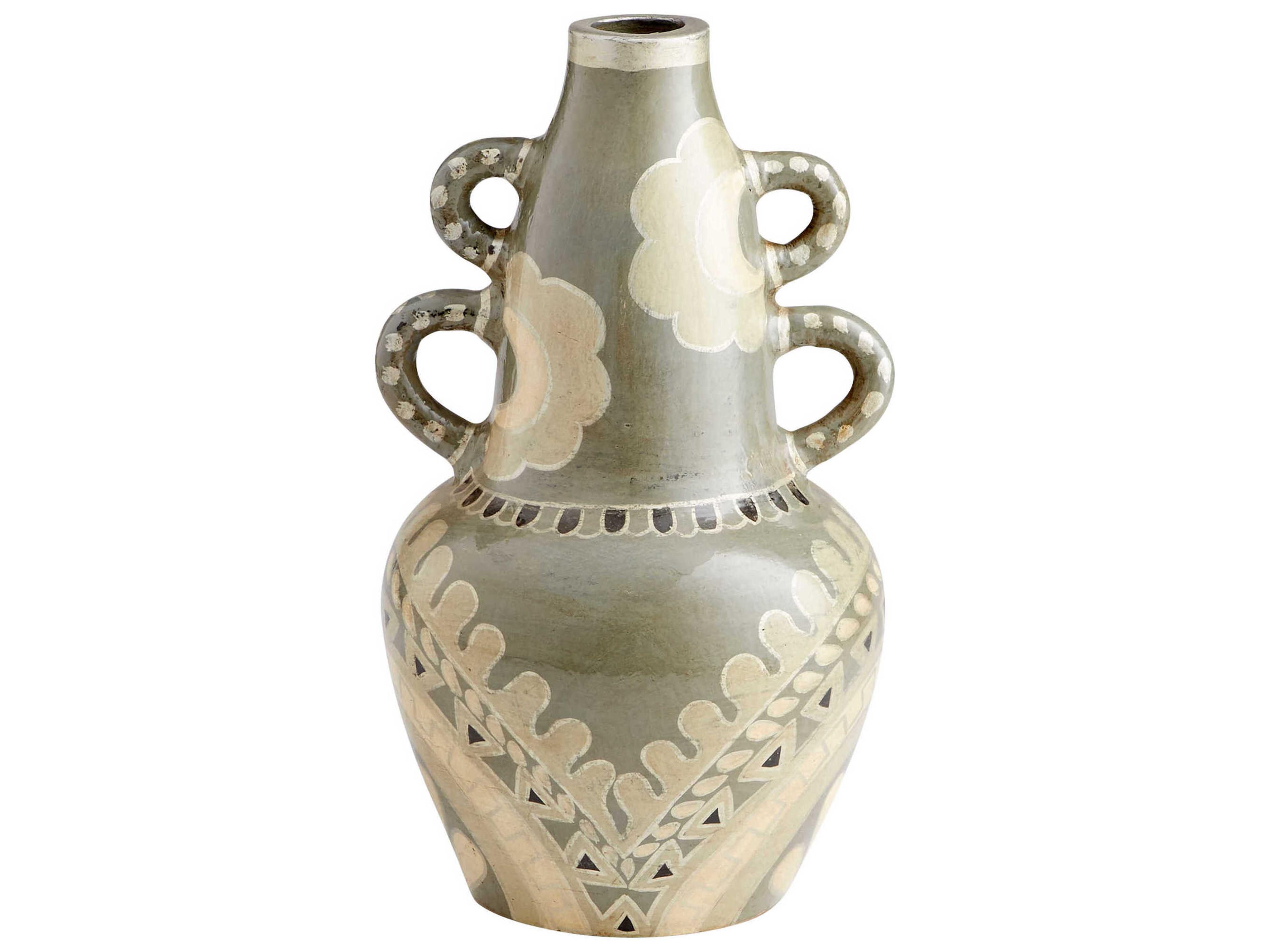 Cyan Design Olive Green Rocky Vallet Vase