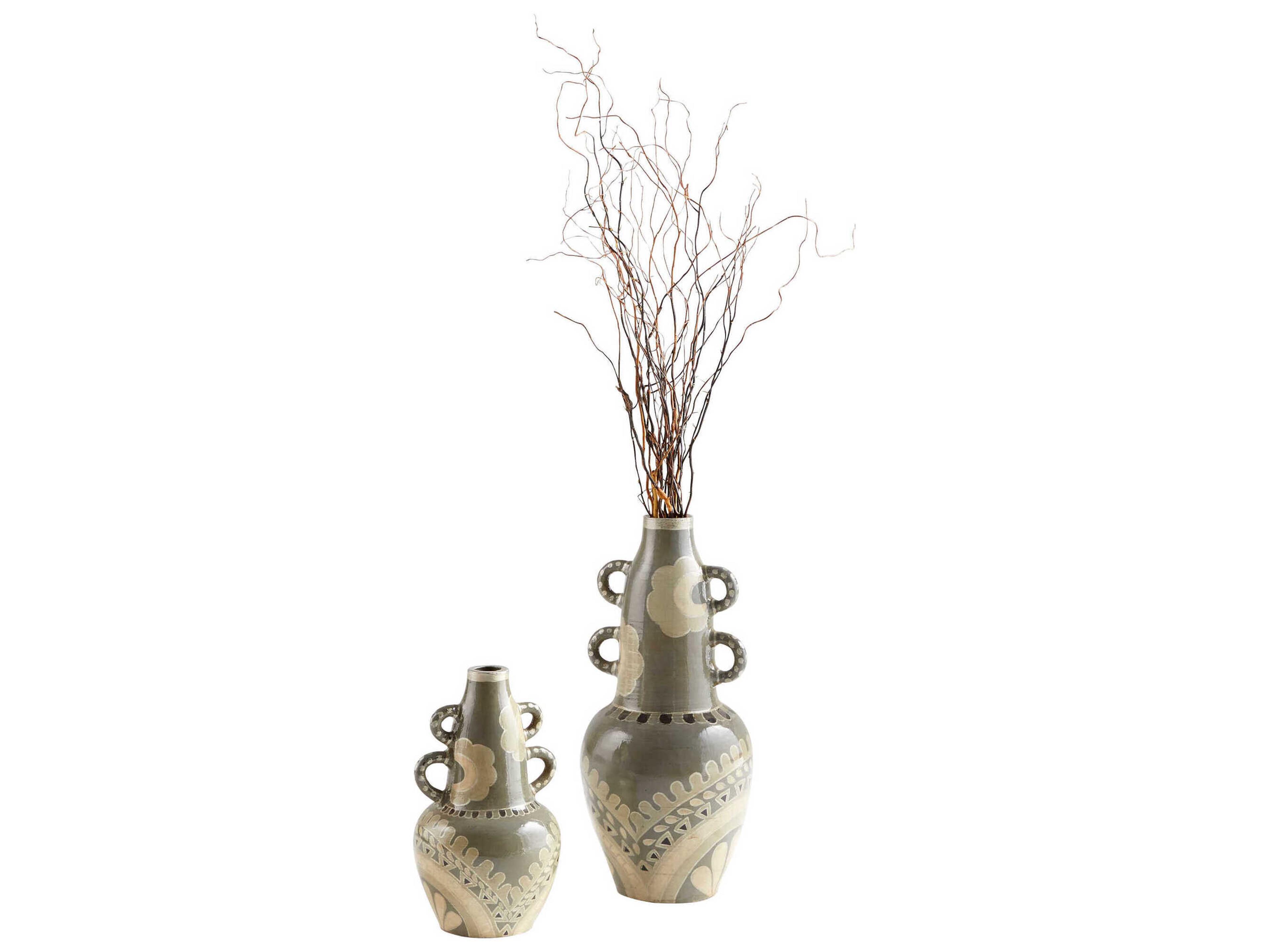 Cyan Design Olive Green Rocky Vallet Vase