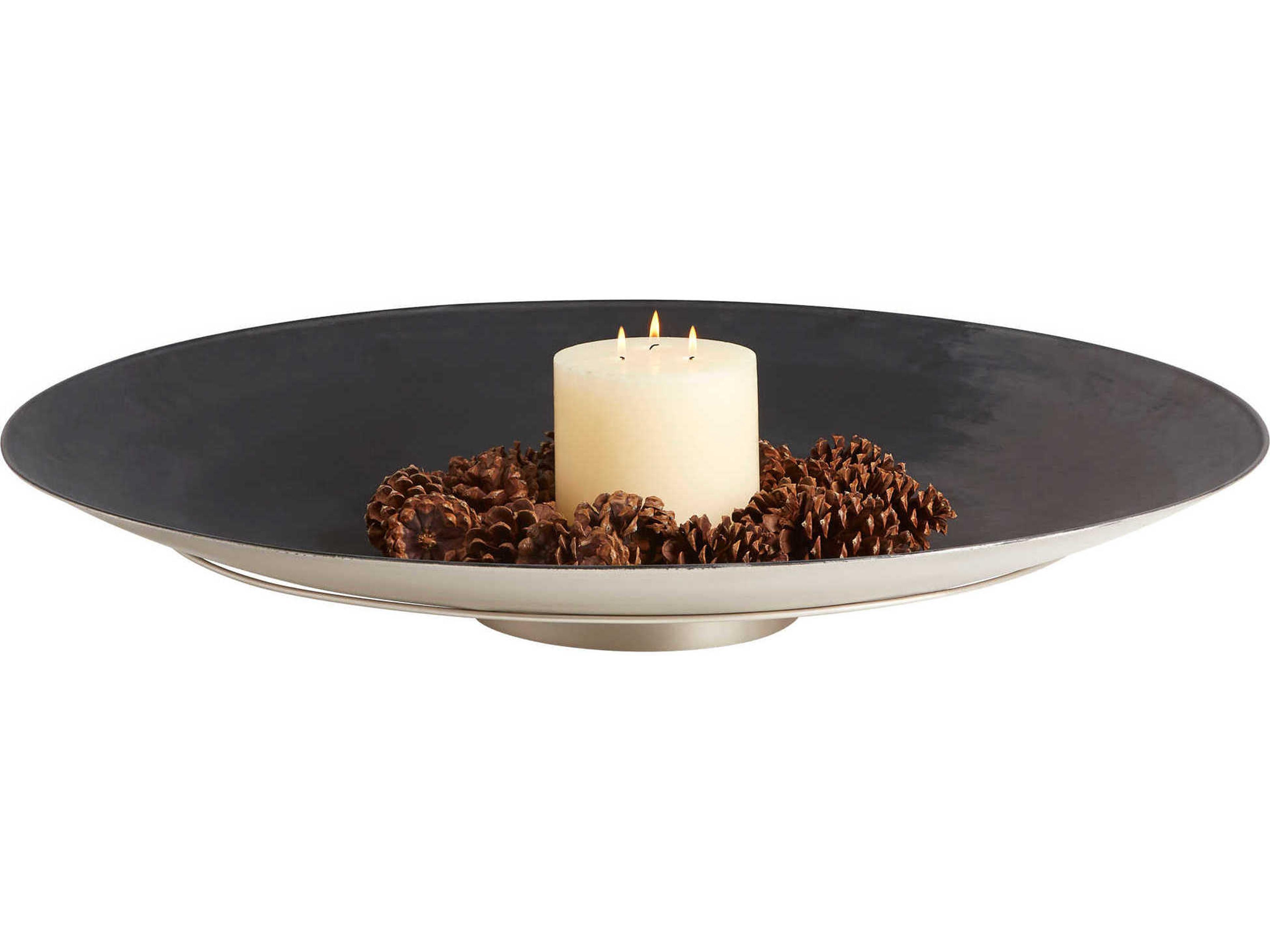 Cyan Design Matt / Black Pearl 36" Dual Tone Plate