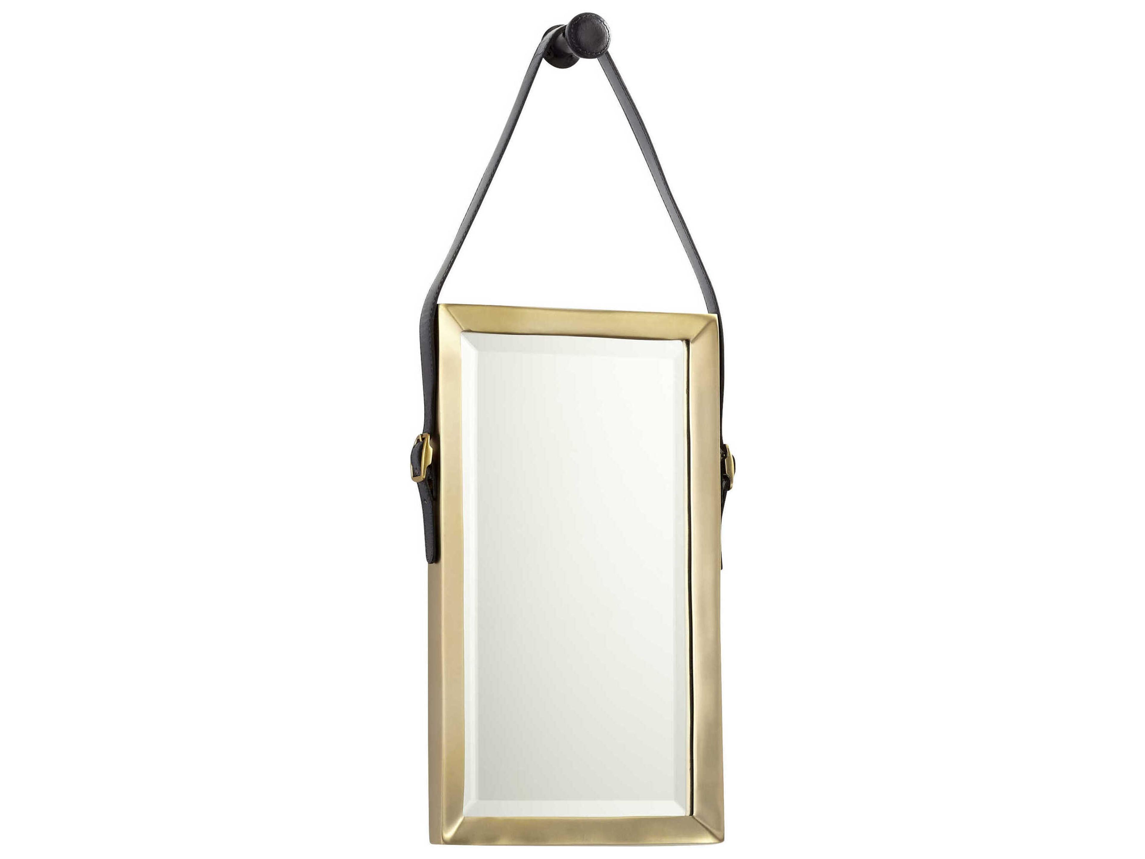 Cyan Design Venster Antique Brass Rectangular Wall Mirror