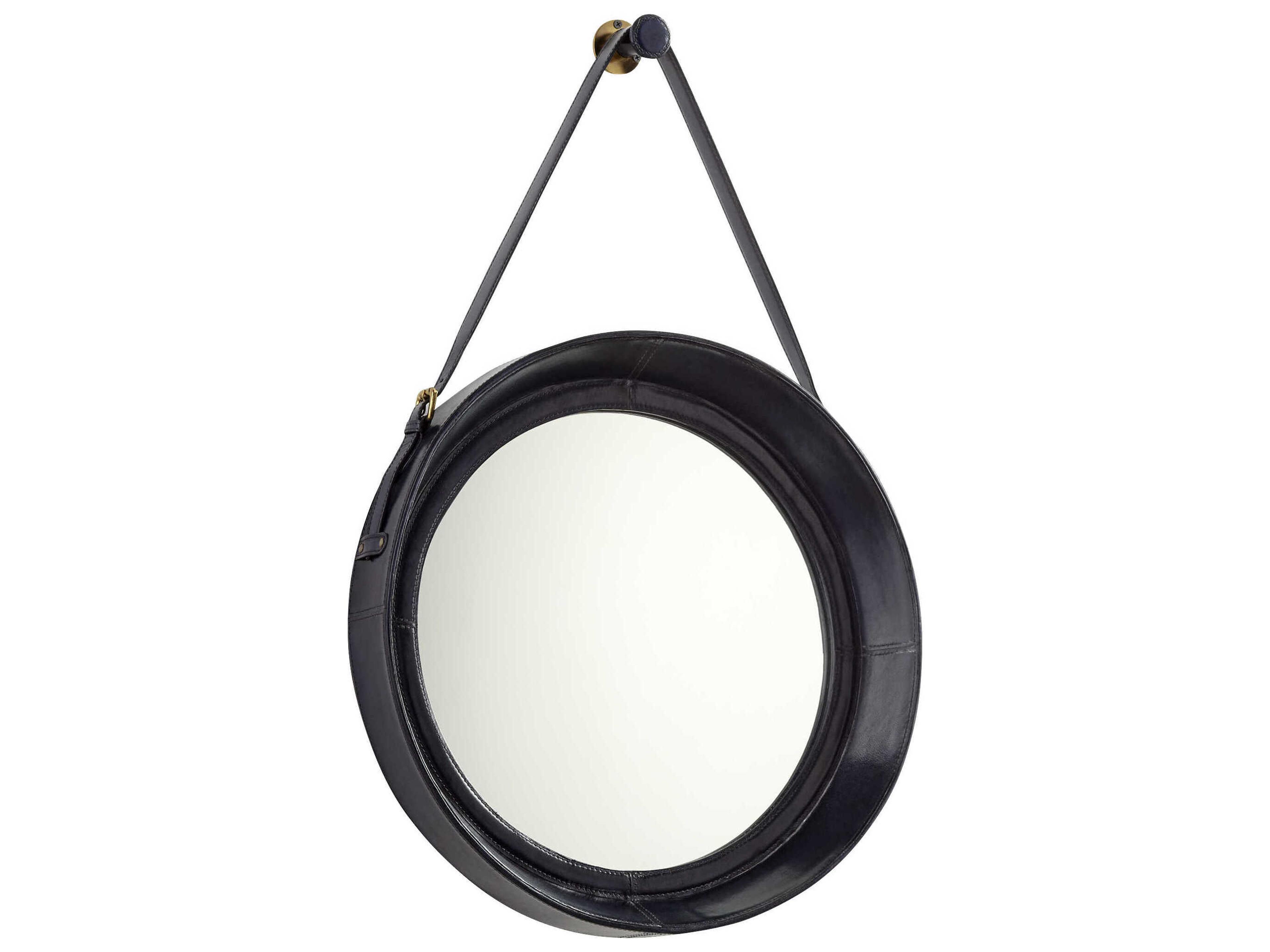 Cyan Design Venster Blue Round Wall Mirror