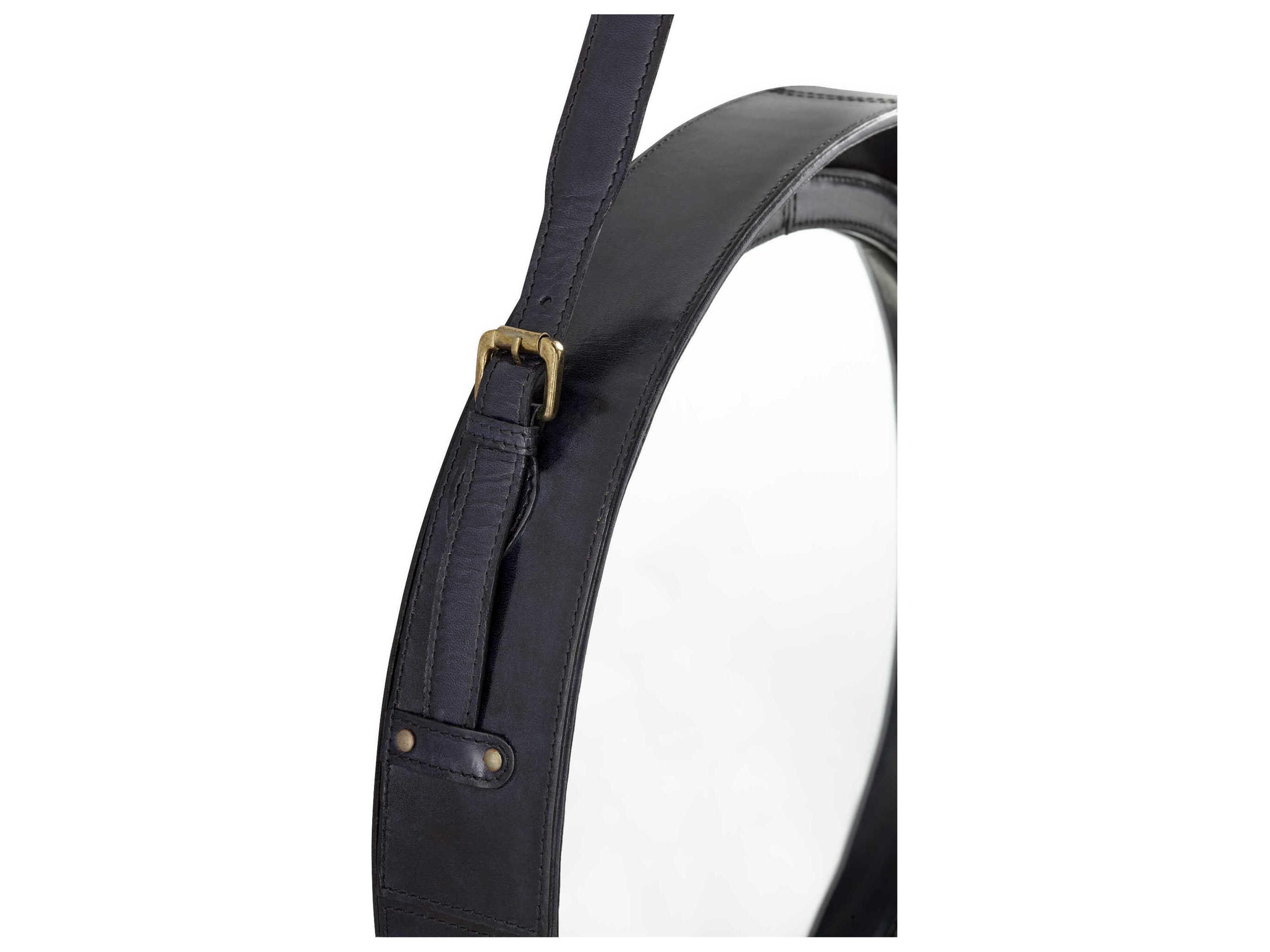 Cyan Design Venster Blue Round Wall Mirror