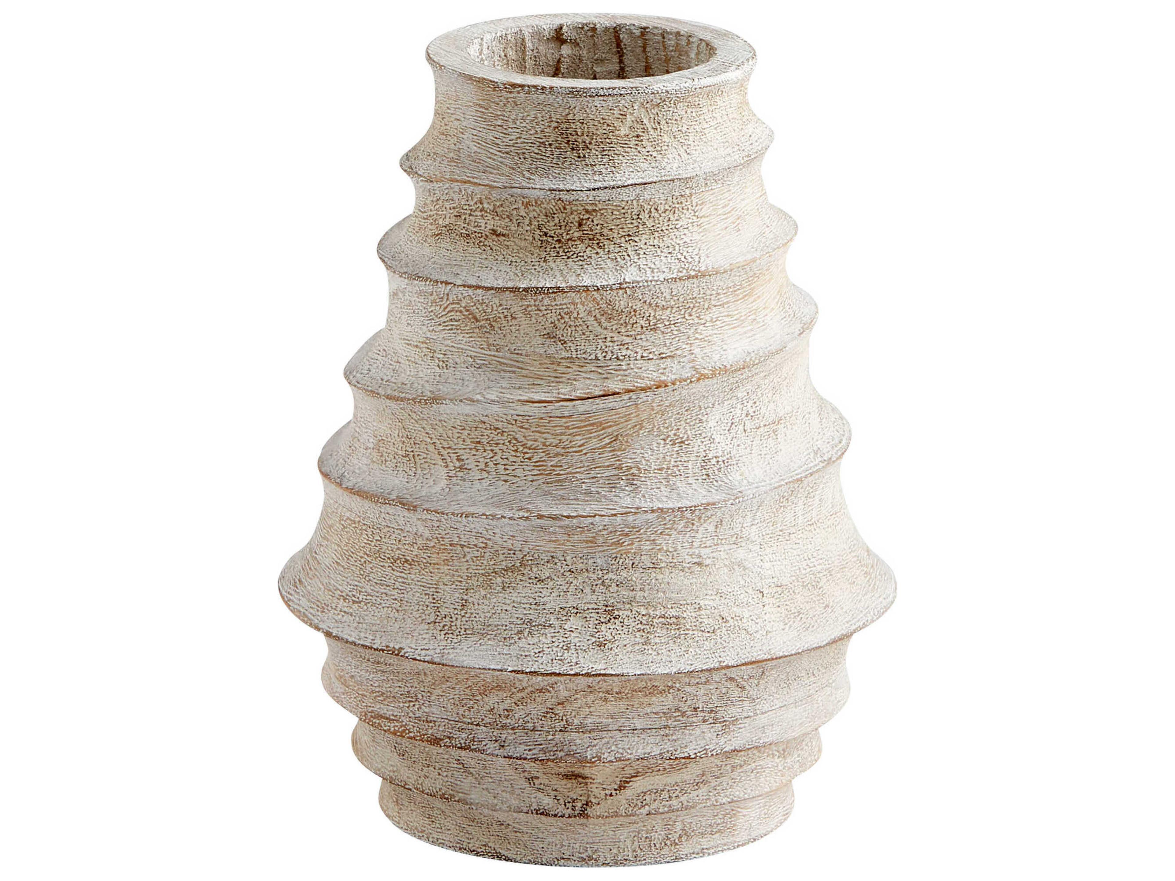 Whitewashed Giorgio Vase