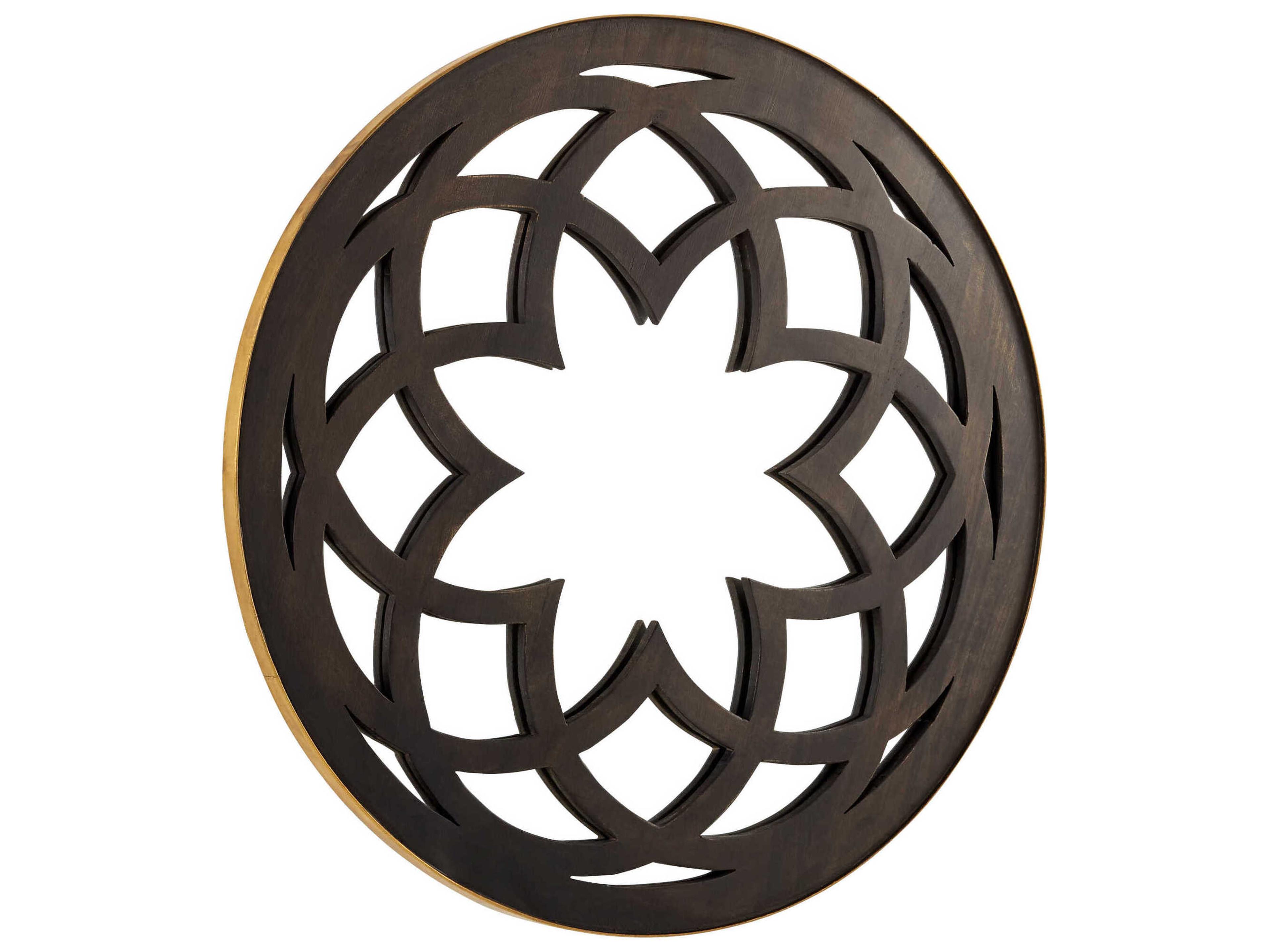 Cyan Design Viewzia Grey Round Wall Mirror