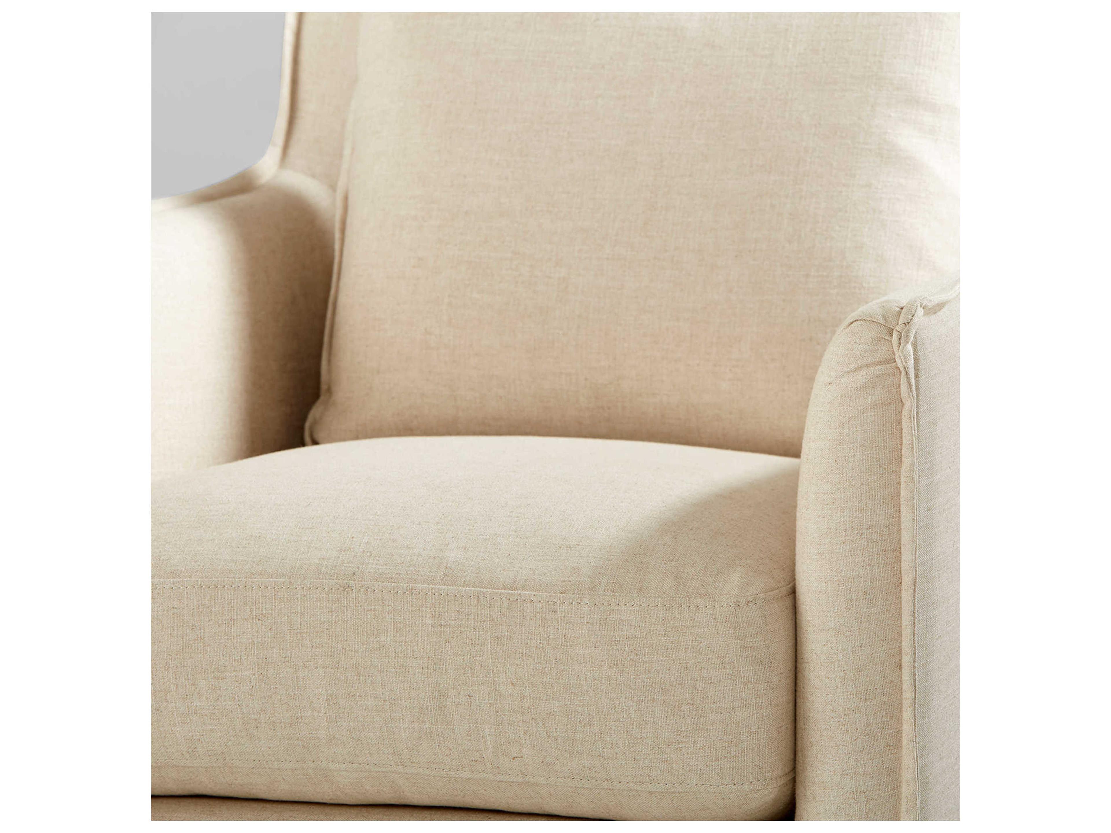 Cyan Design Beige Fabric Accent Chair