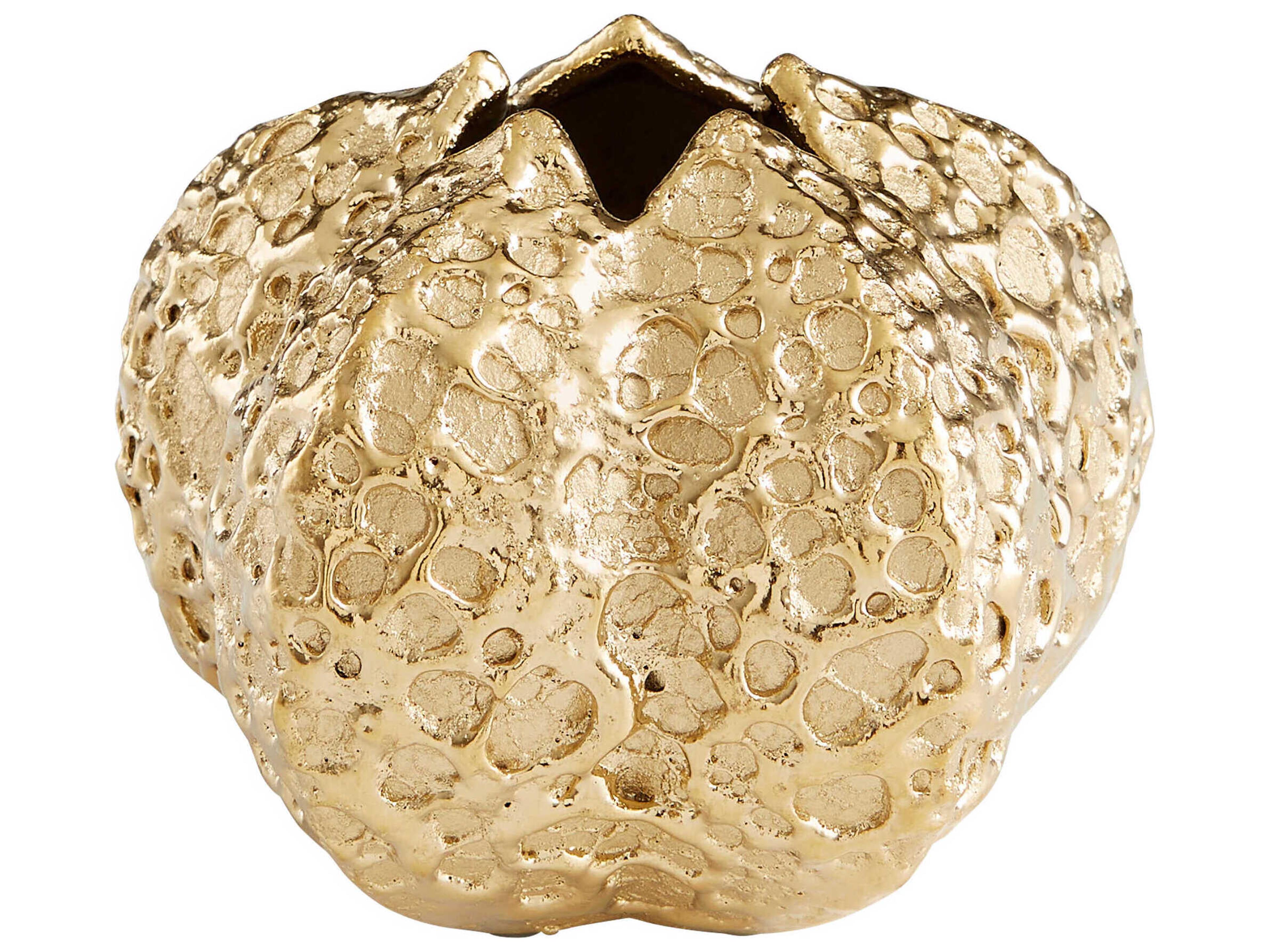 Pores Gold 4" High Vase