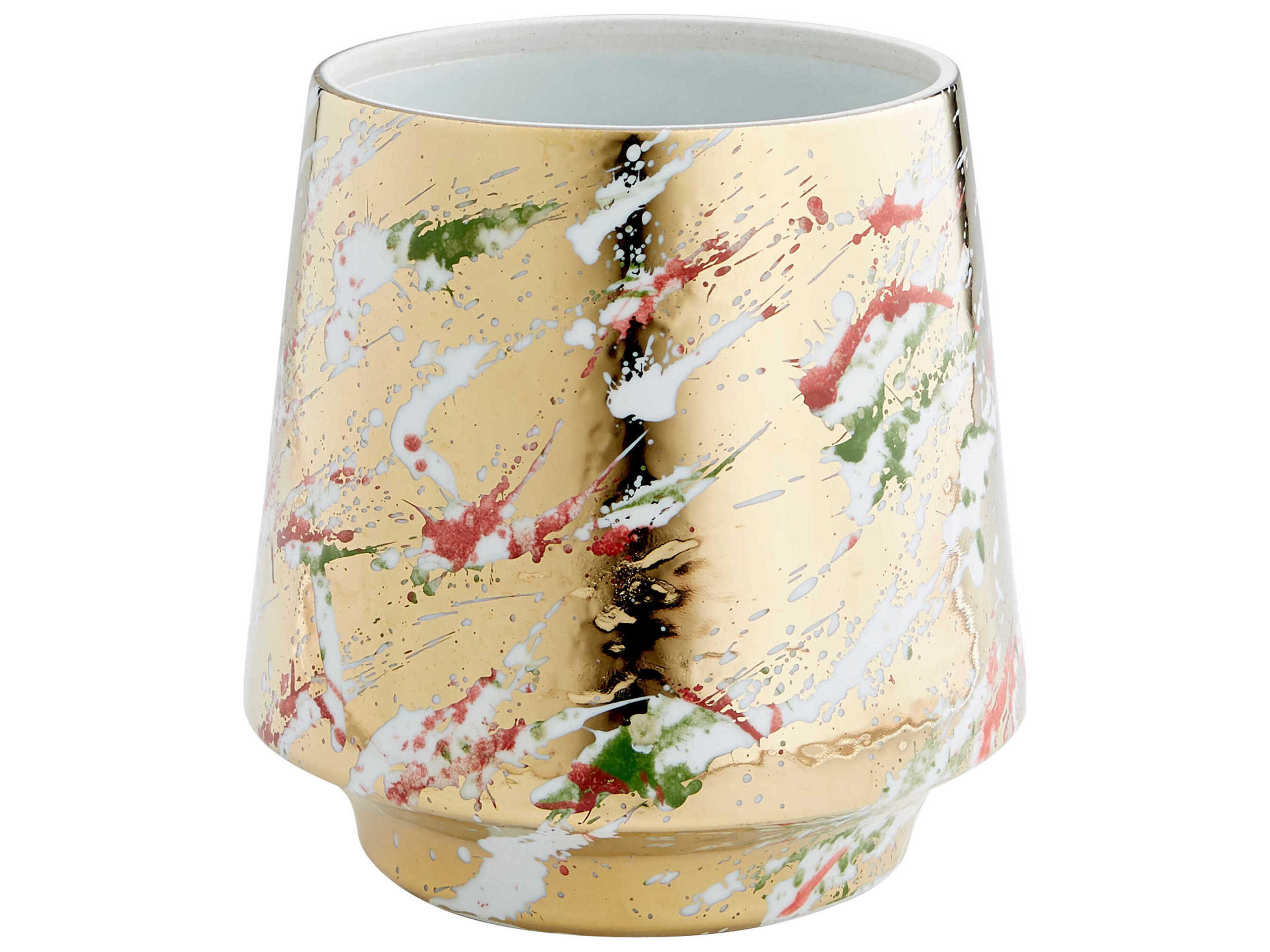 Cyan Design Ardent Splash Glaze 12" High Vase