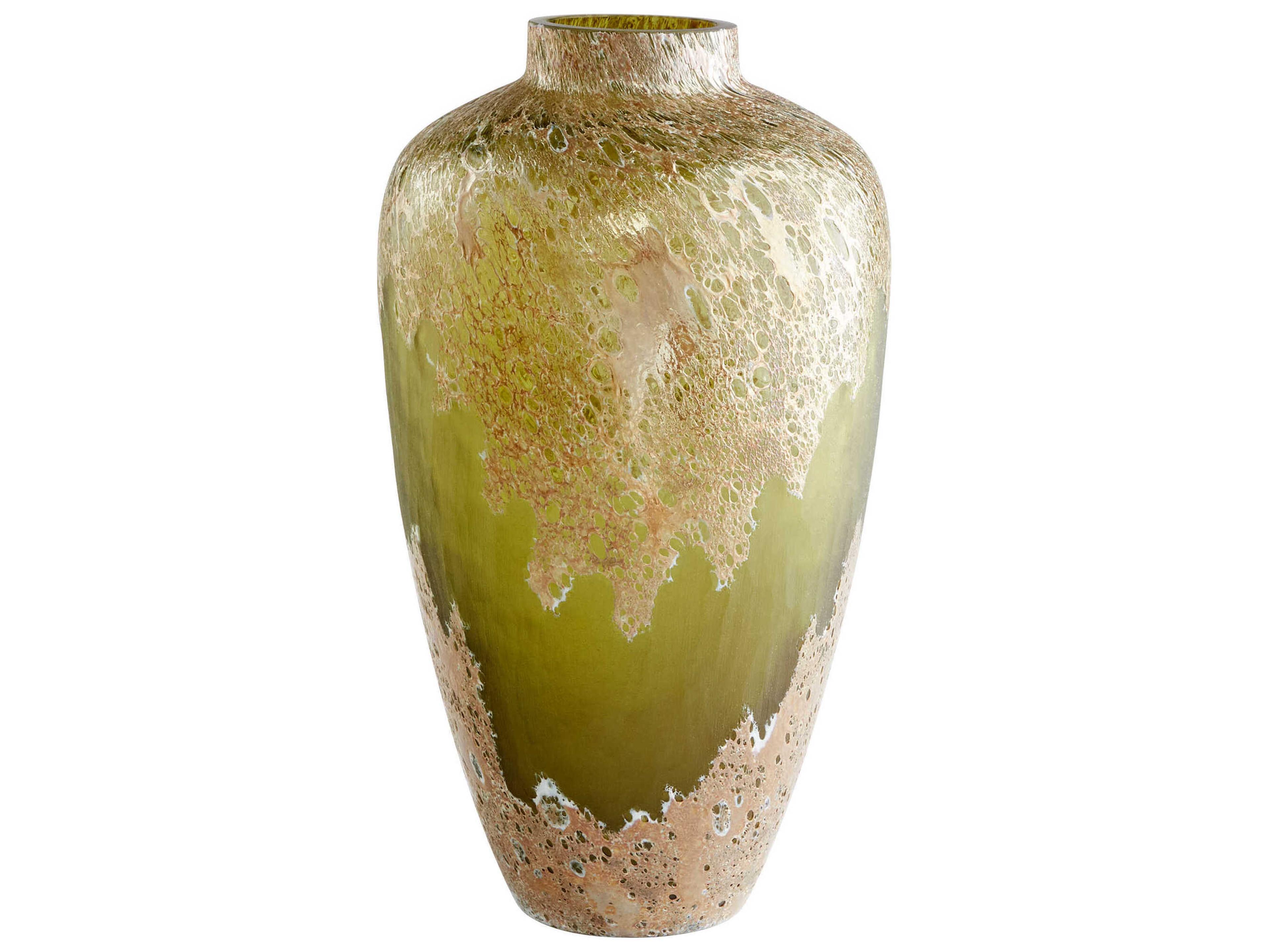 Cyan Design Alkali Forest Stone 14" High Vase