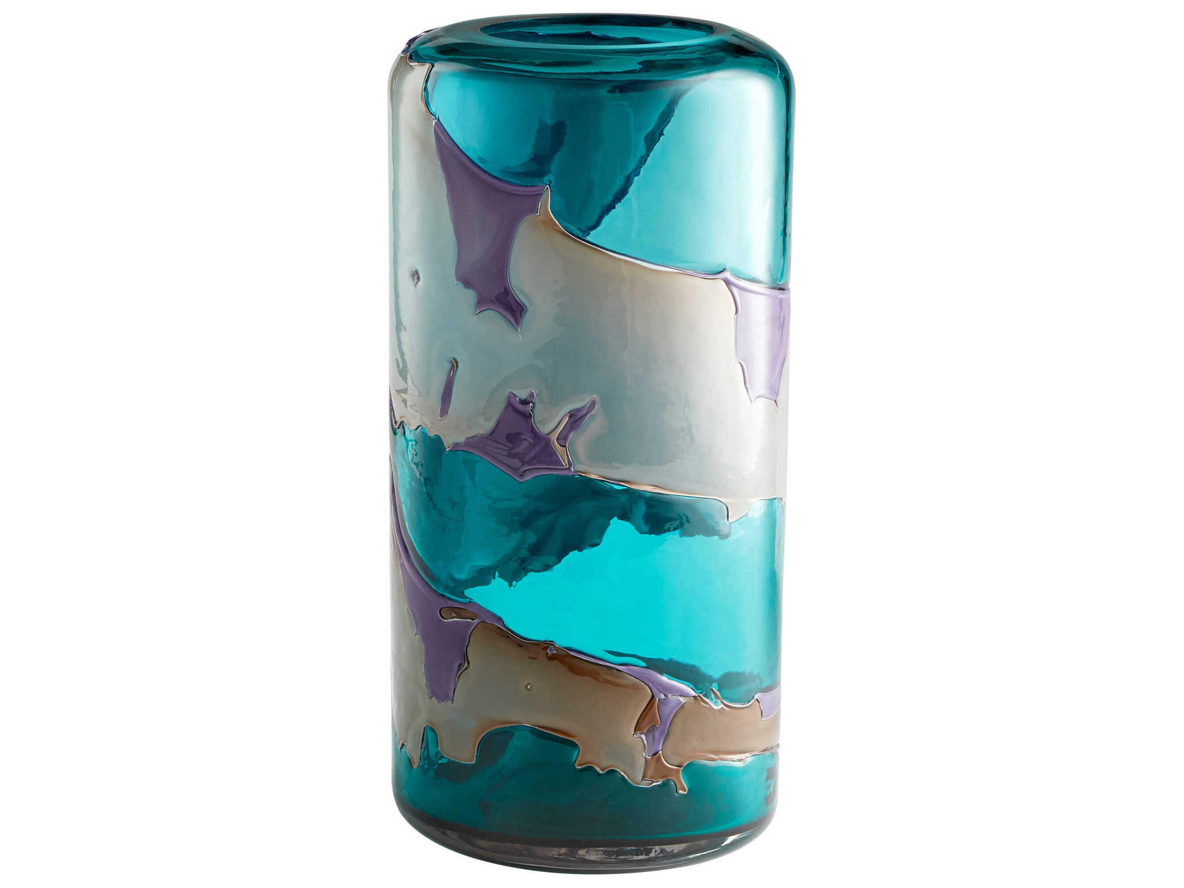 Cyan Design Ahoy Blue 16" High Vase