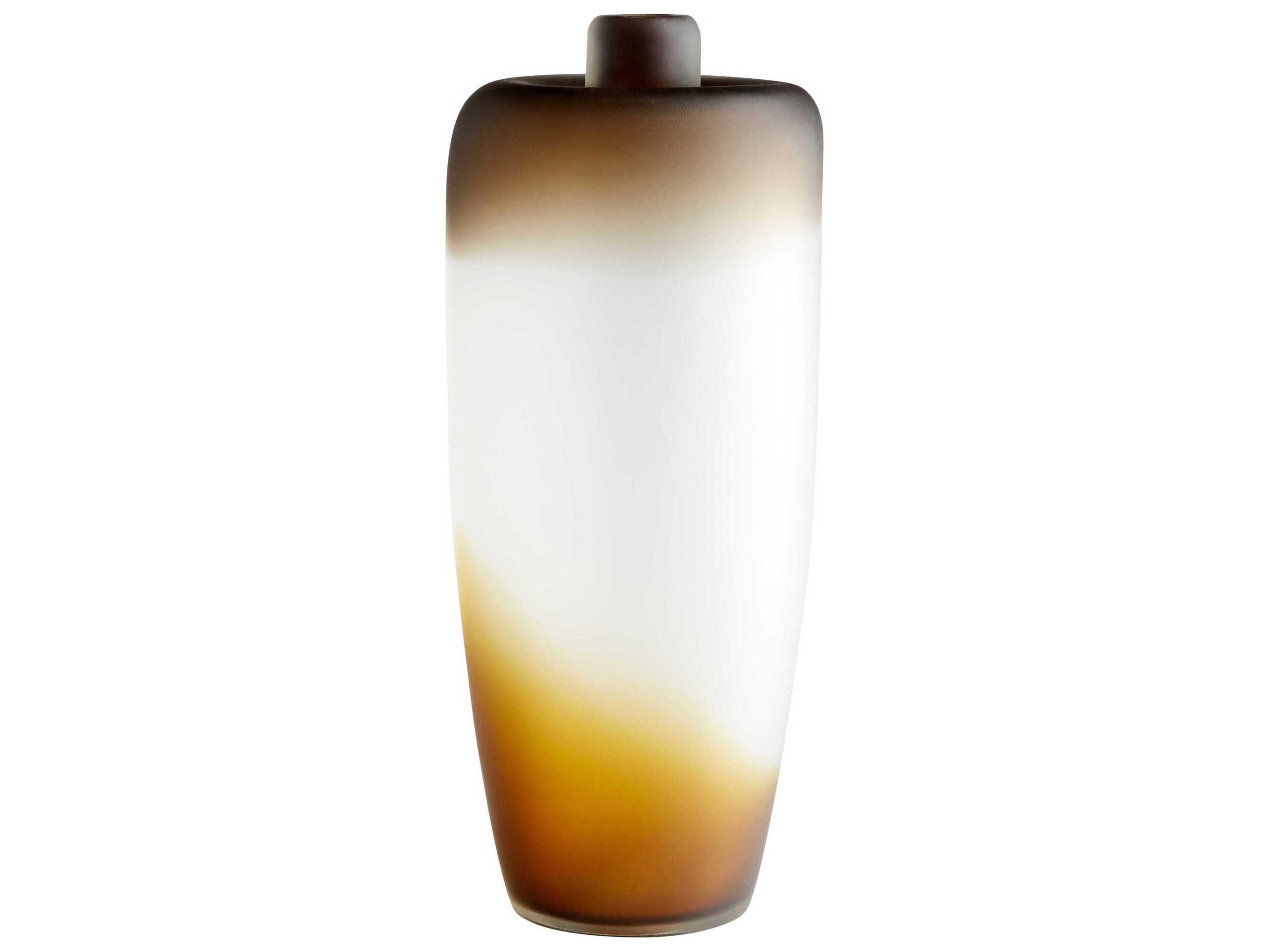 Jaxon Amber Swirl 15" High Vase