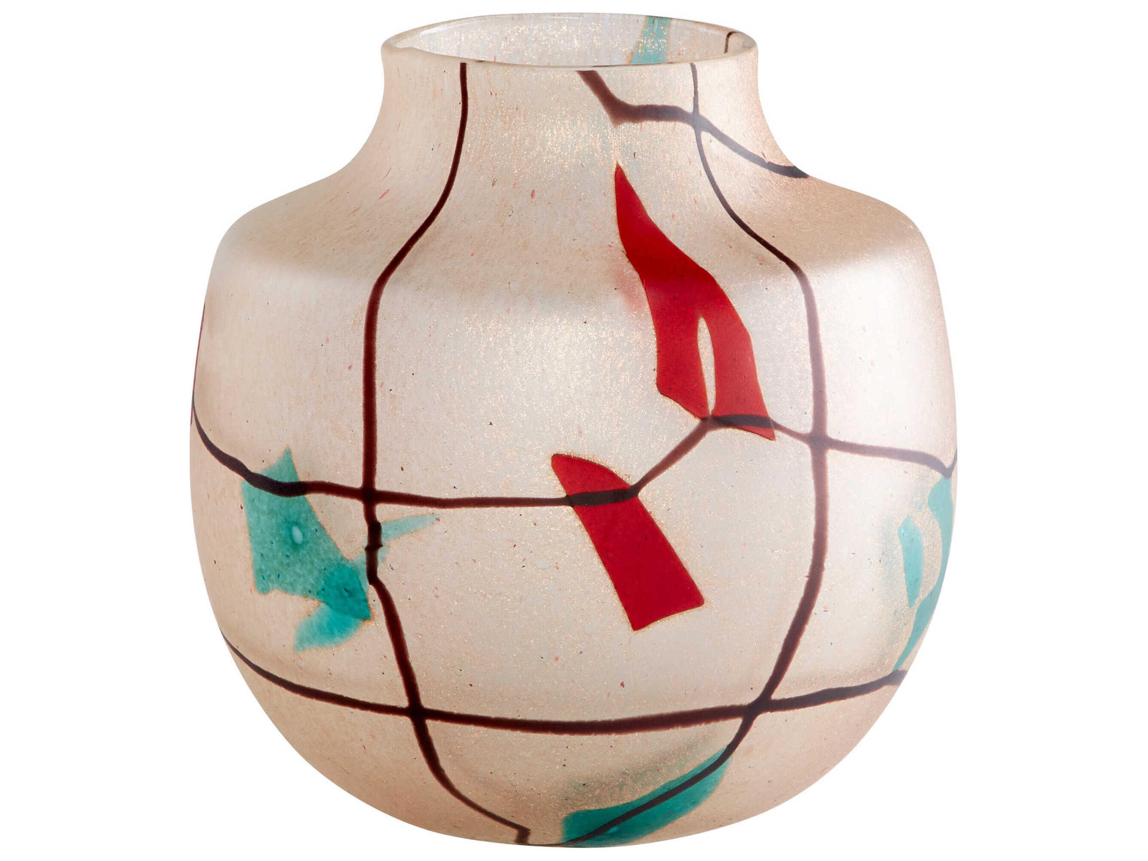 Cyan Design Cuzco Amber 9" High Vase