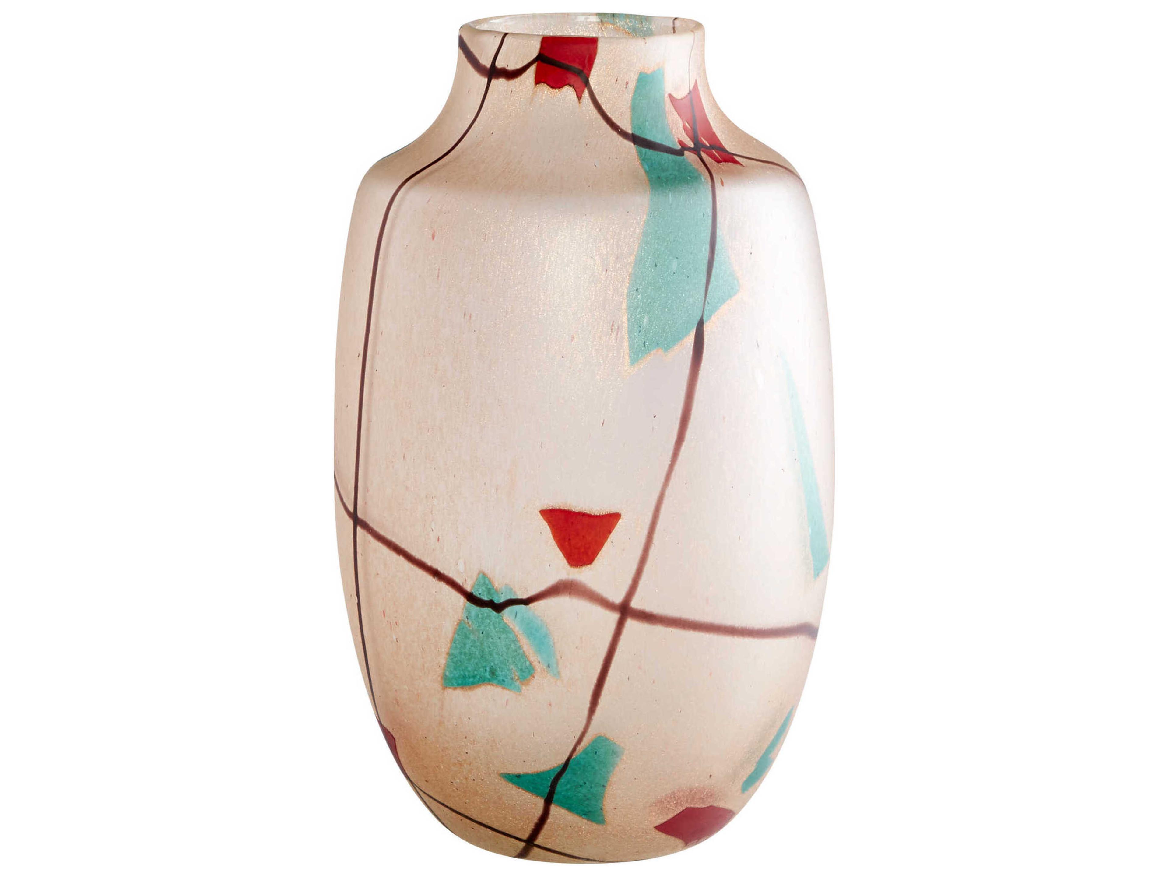 Cyan Design Cuzco Amber 12" High Vase