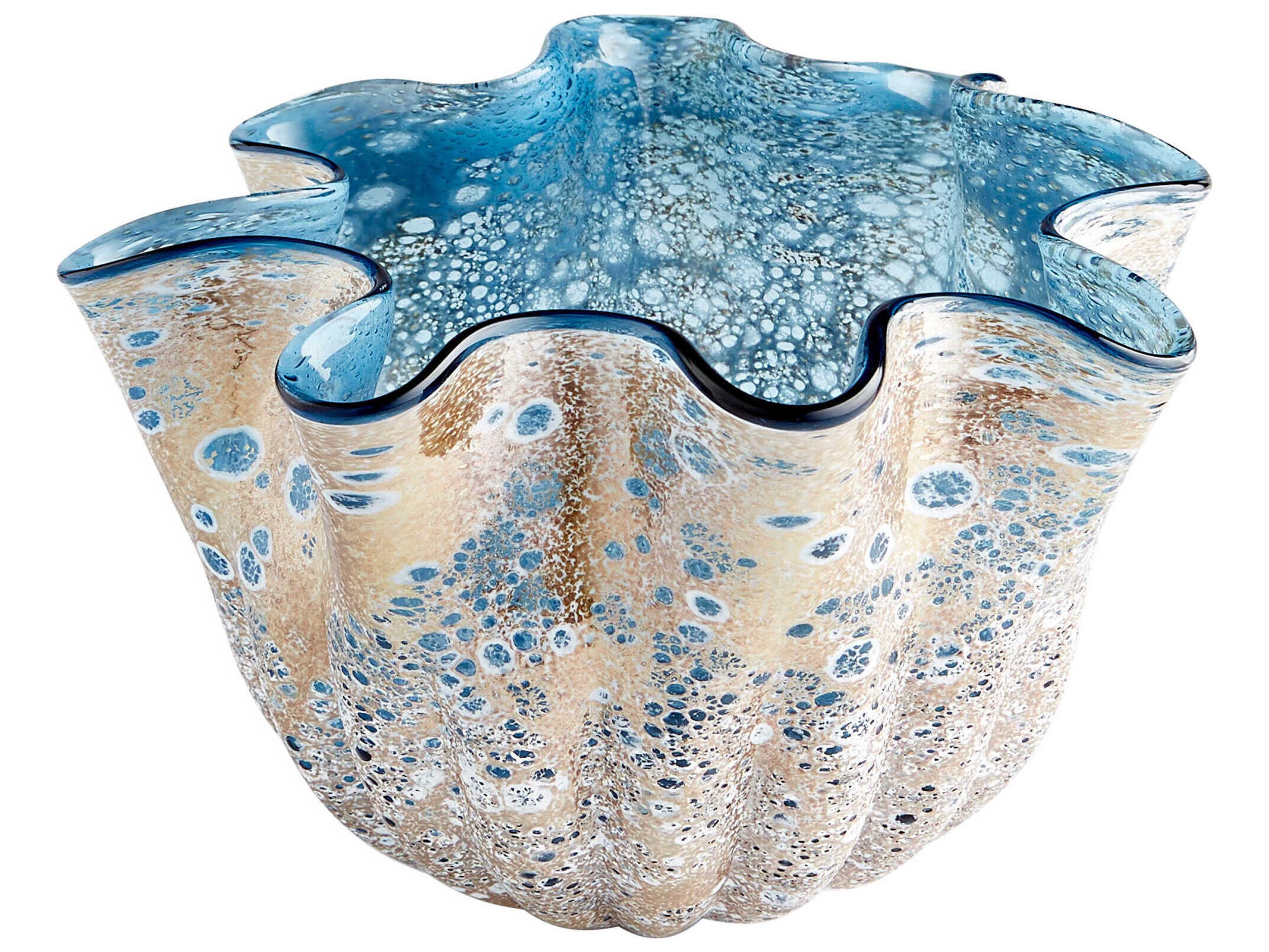 Cyan Design Meduse Blue Vase