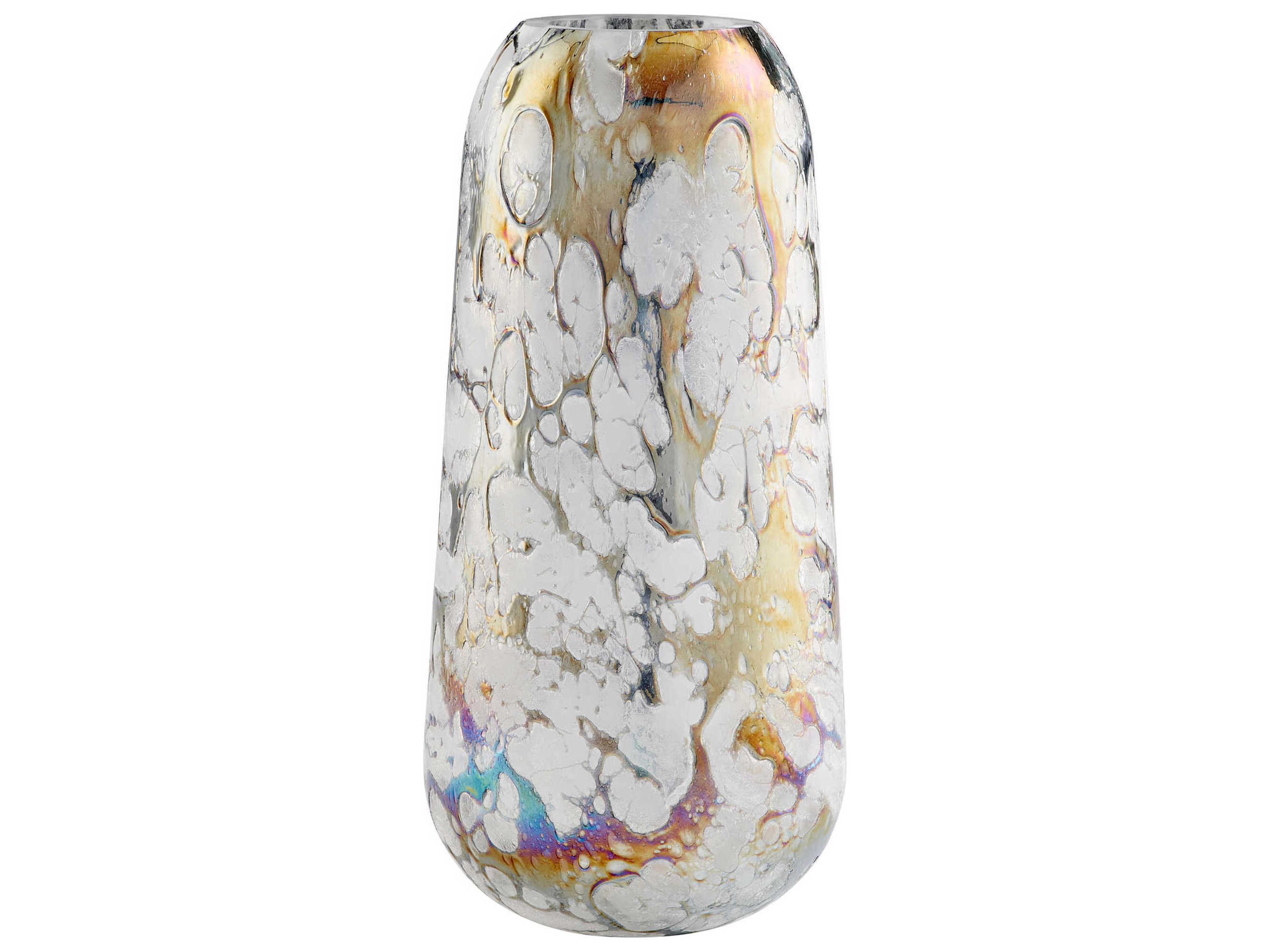 Moonscape Iridescent Vase