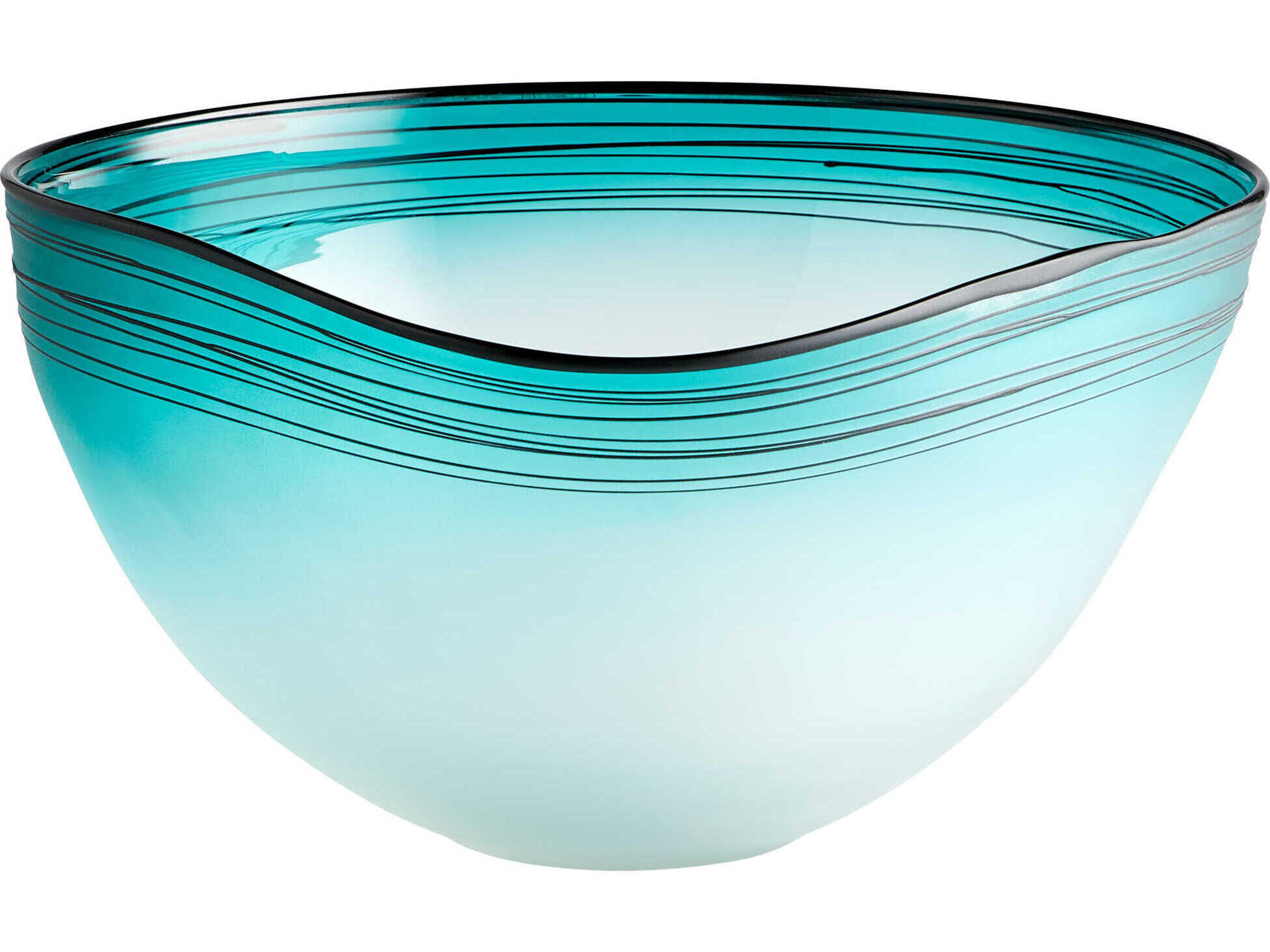 Kapalua Blue / White Decorative Bowl