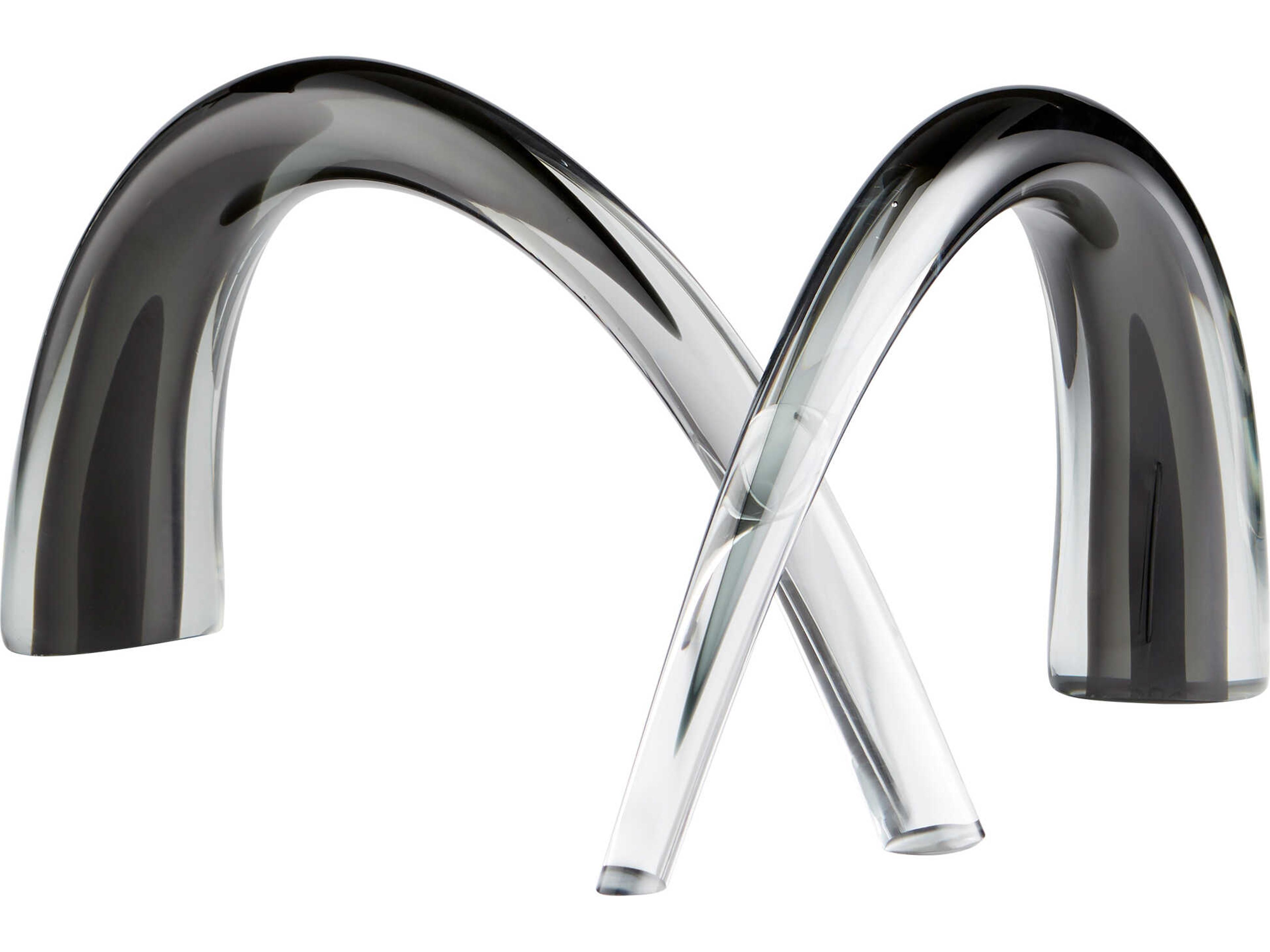 Cyan Design Vault Grey / Clear 22" Sculpture