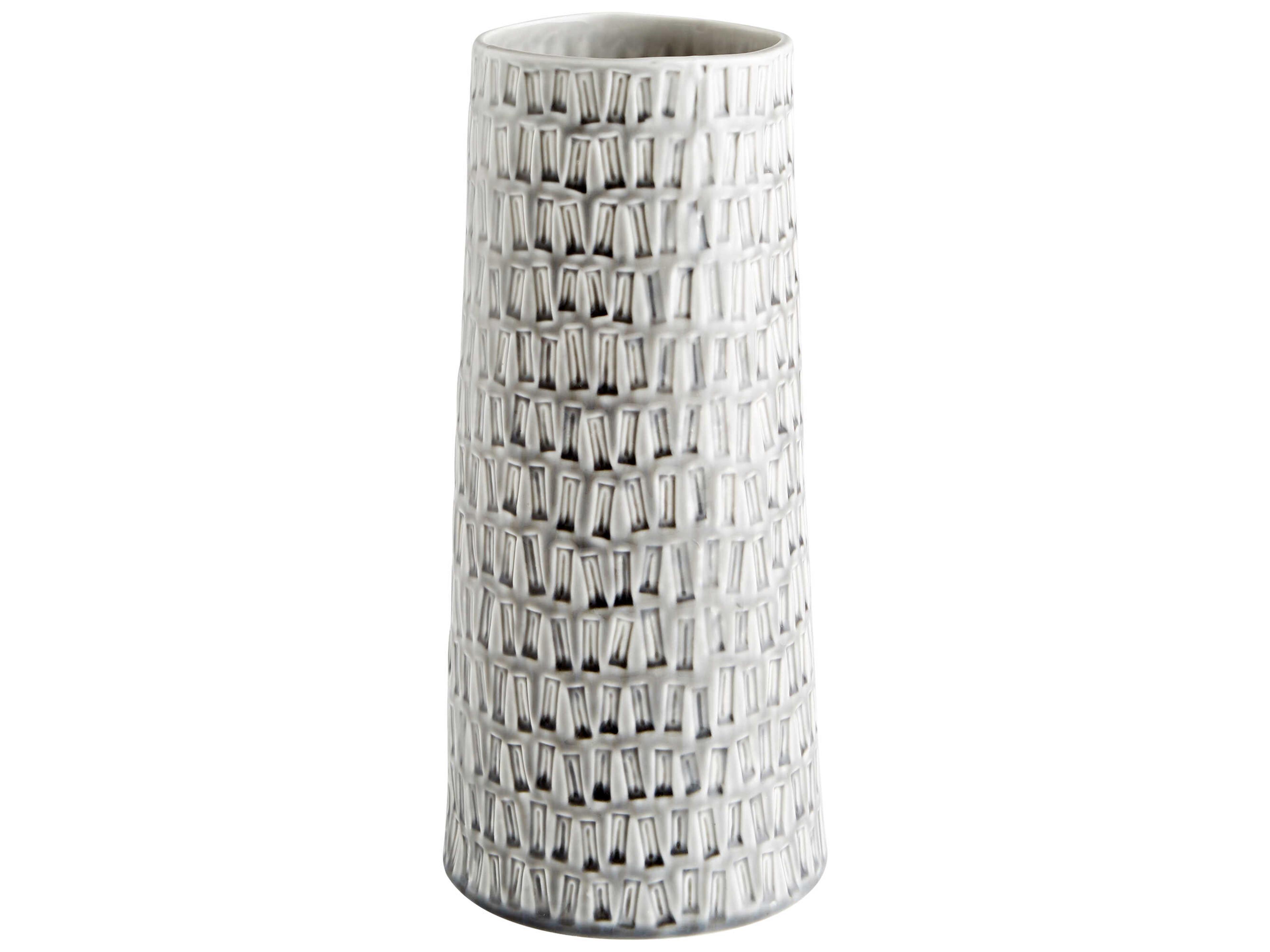 Cyan Design Somerville Oyster Silver 6" Vase