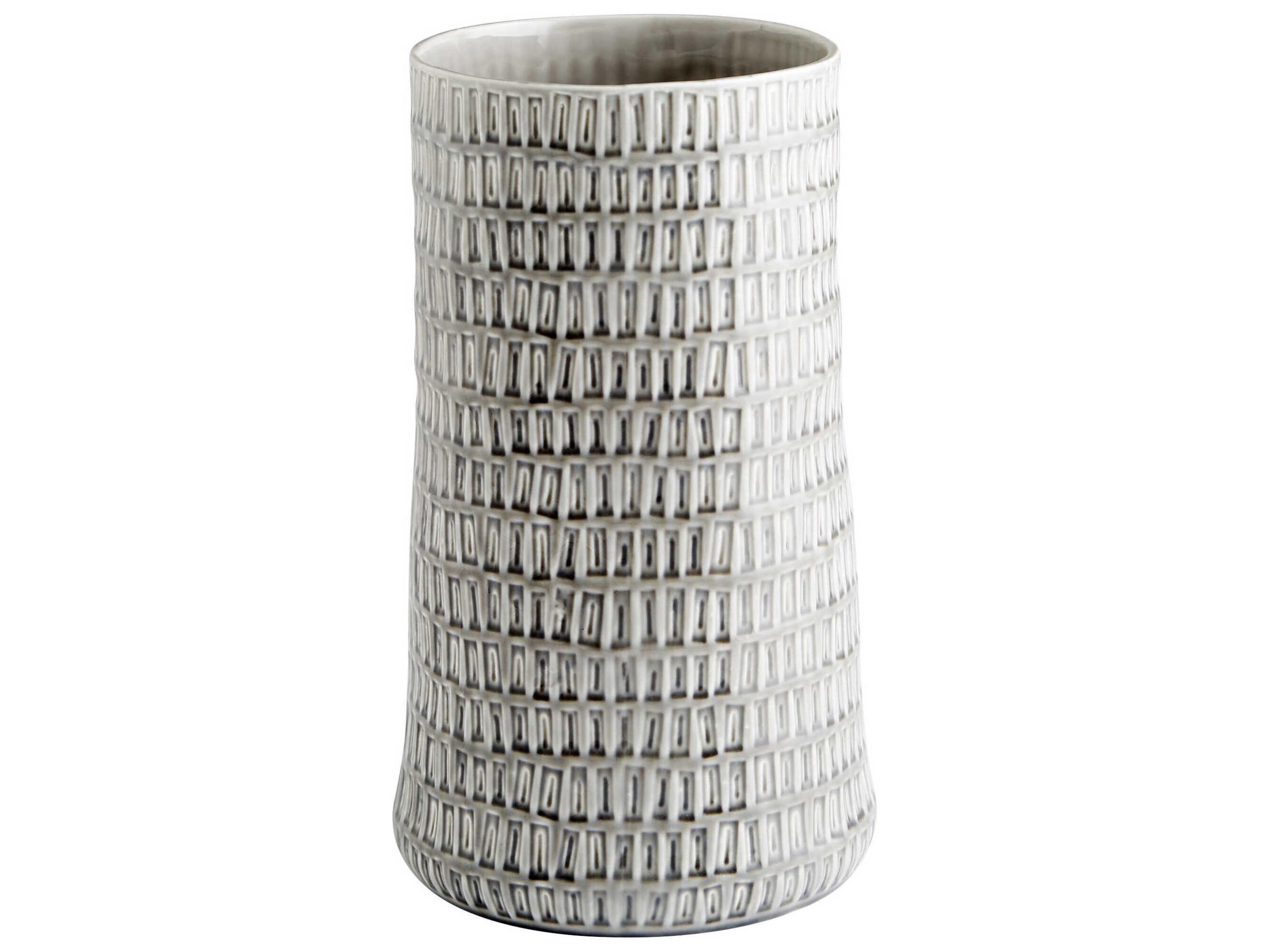 Cyan Design Somerville Oyster Silver 7" Vase