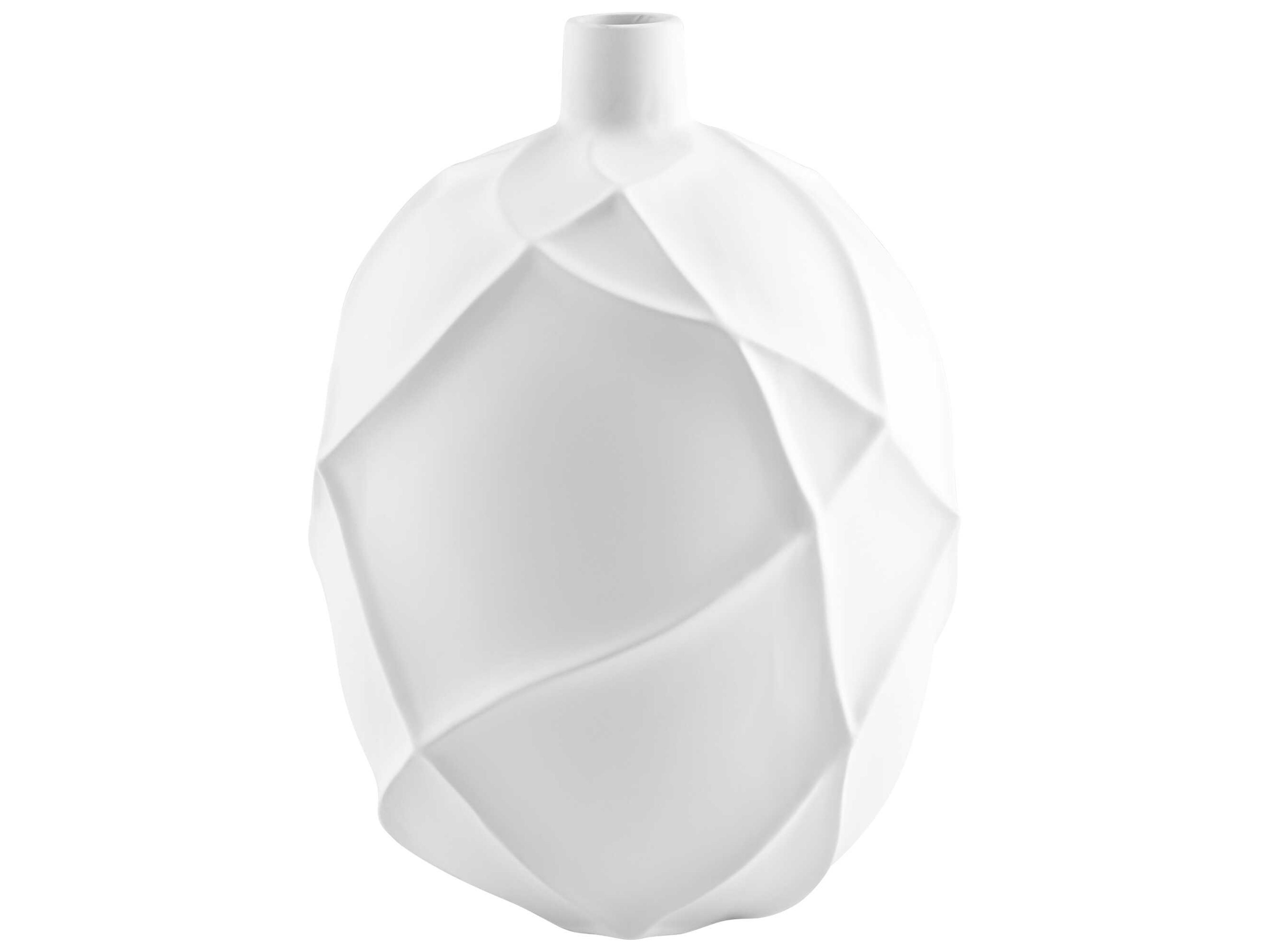 Pedregal White Vase