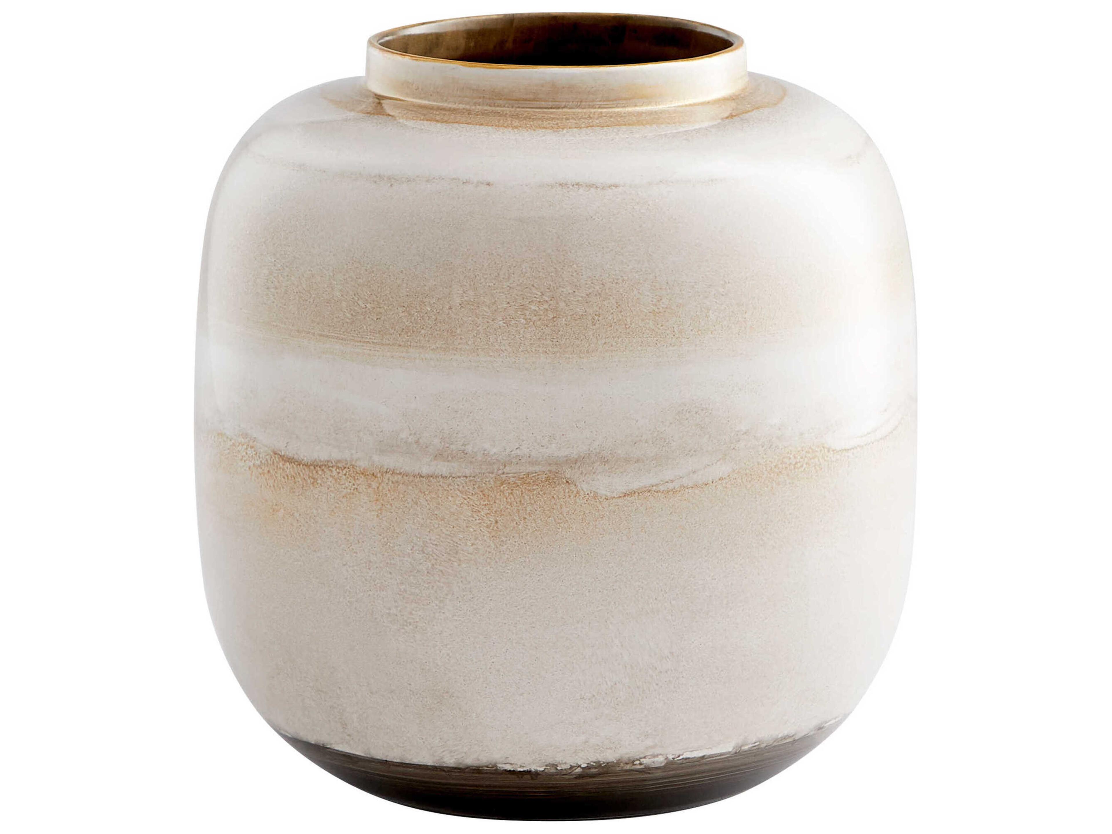 Cyan Design Kasha Mocha 10" High Vase