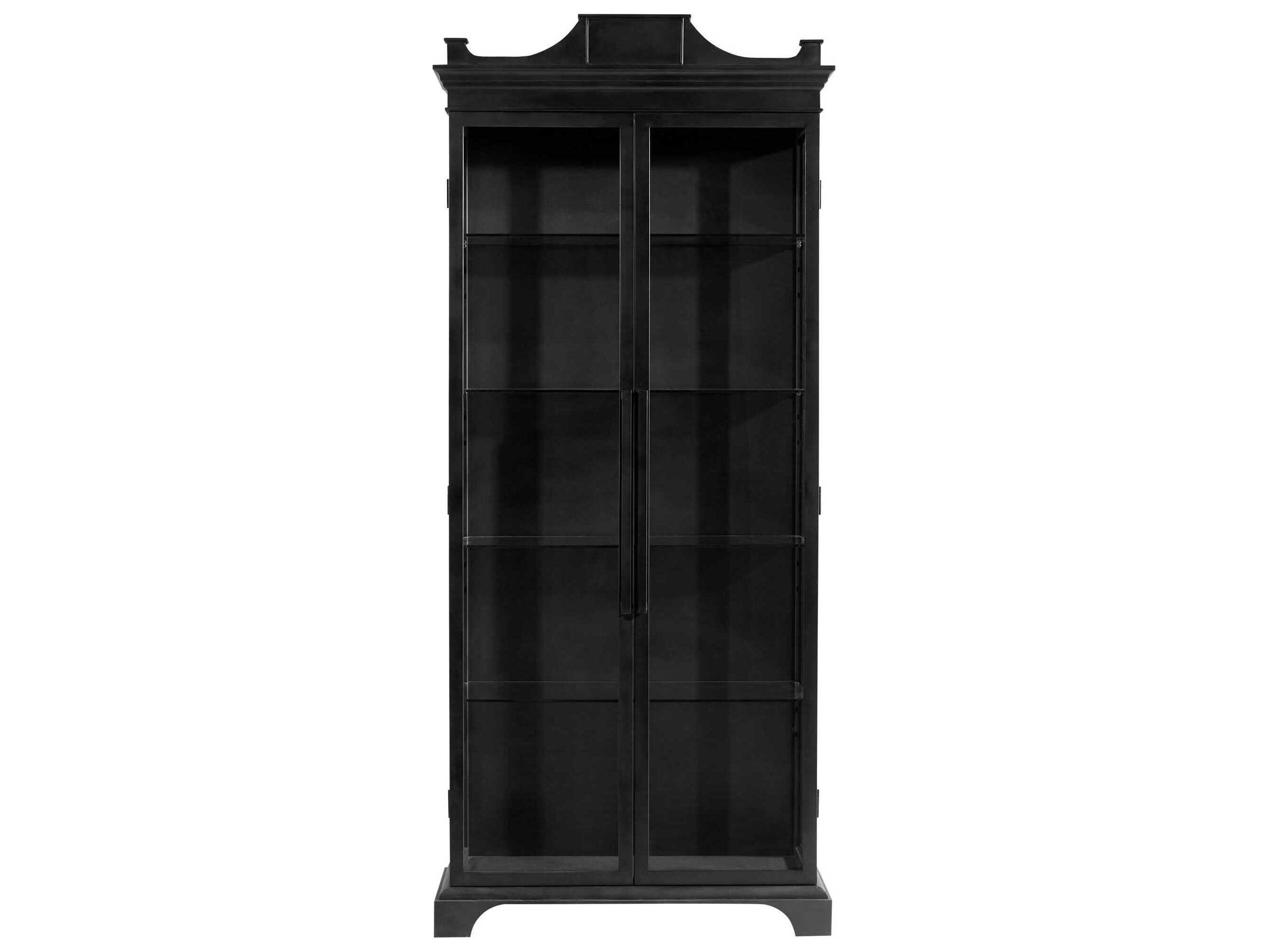 Black Display Cabinet