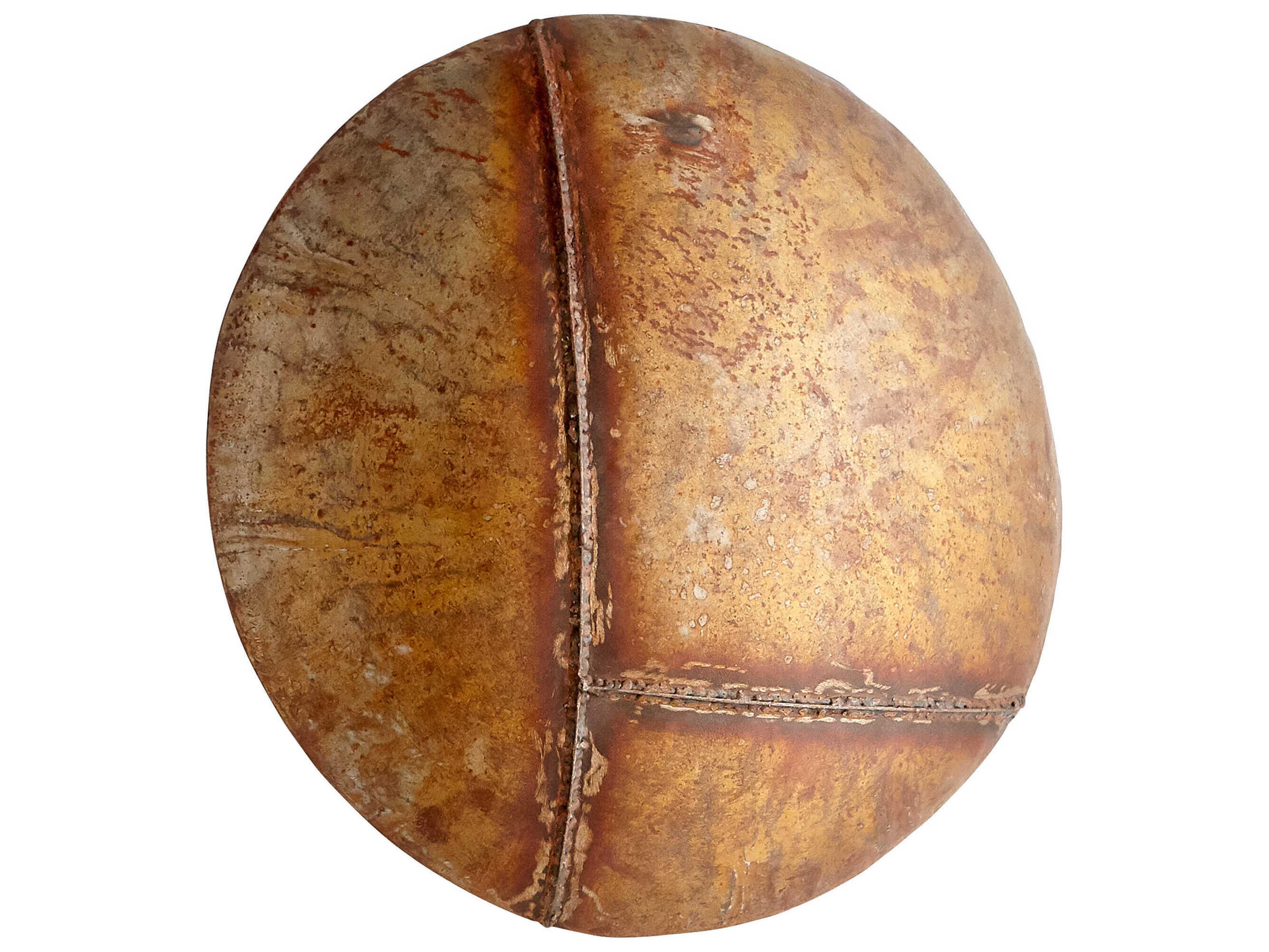 Spur Line Rustic Bronze 19" Metal Wall Art