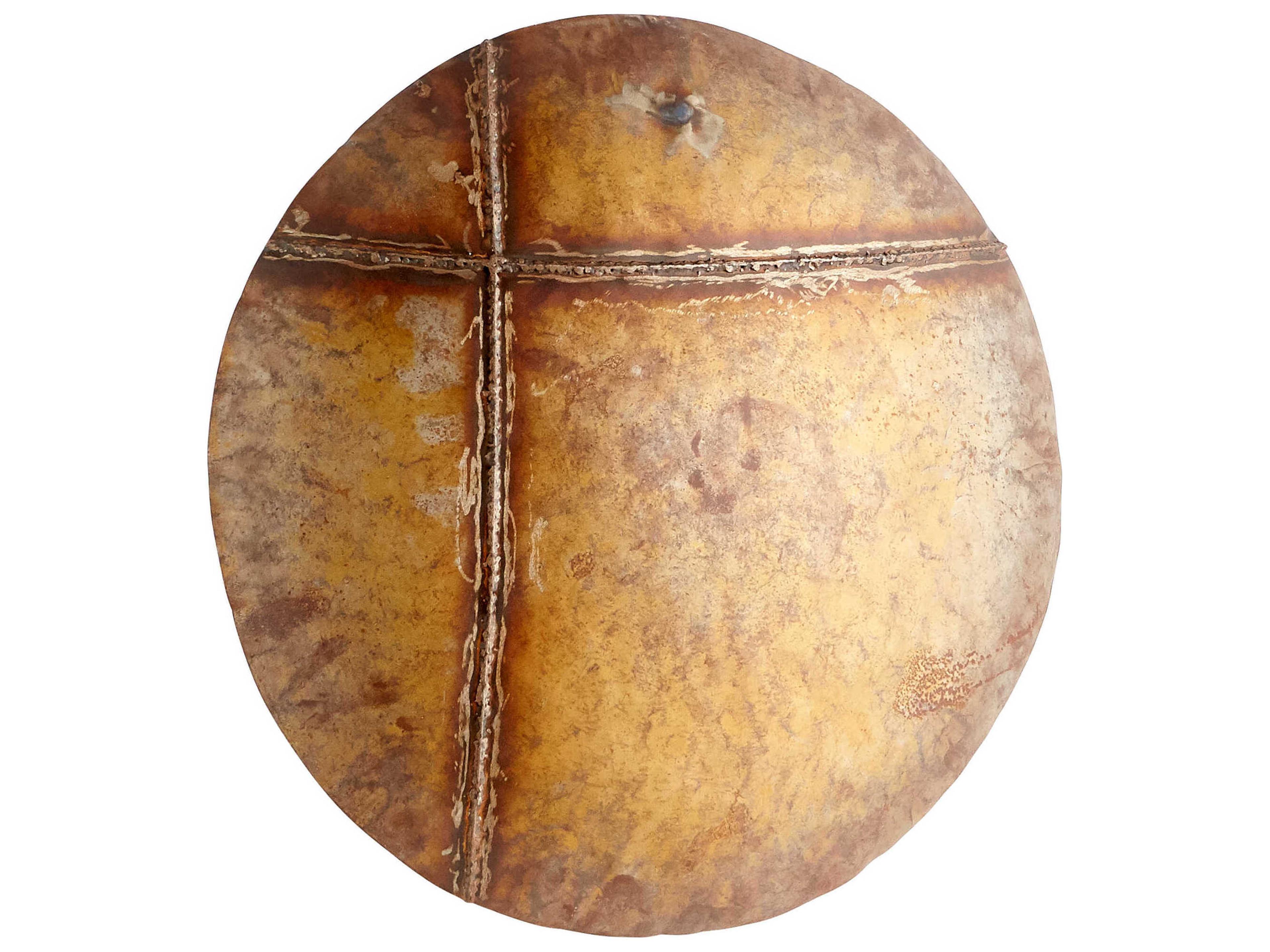 Spur Line Rustic Bronze 25" Metal Wall Art