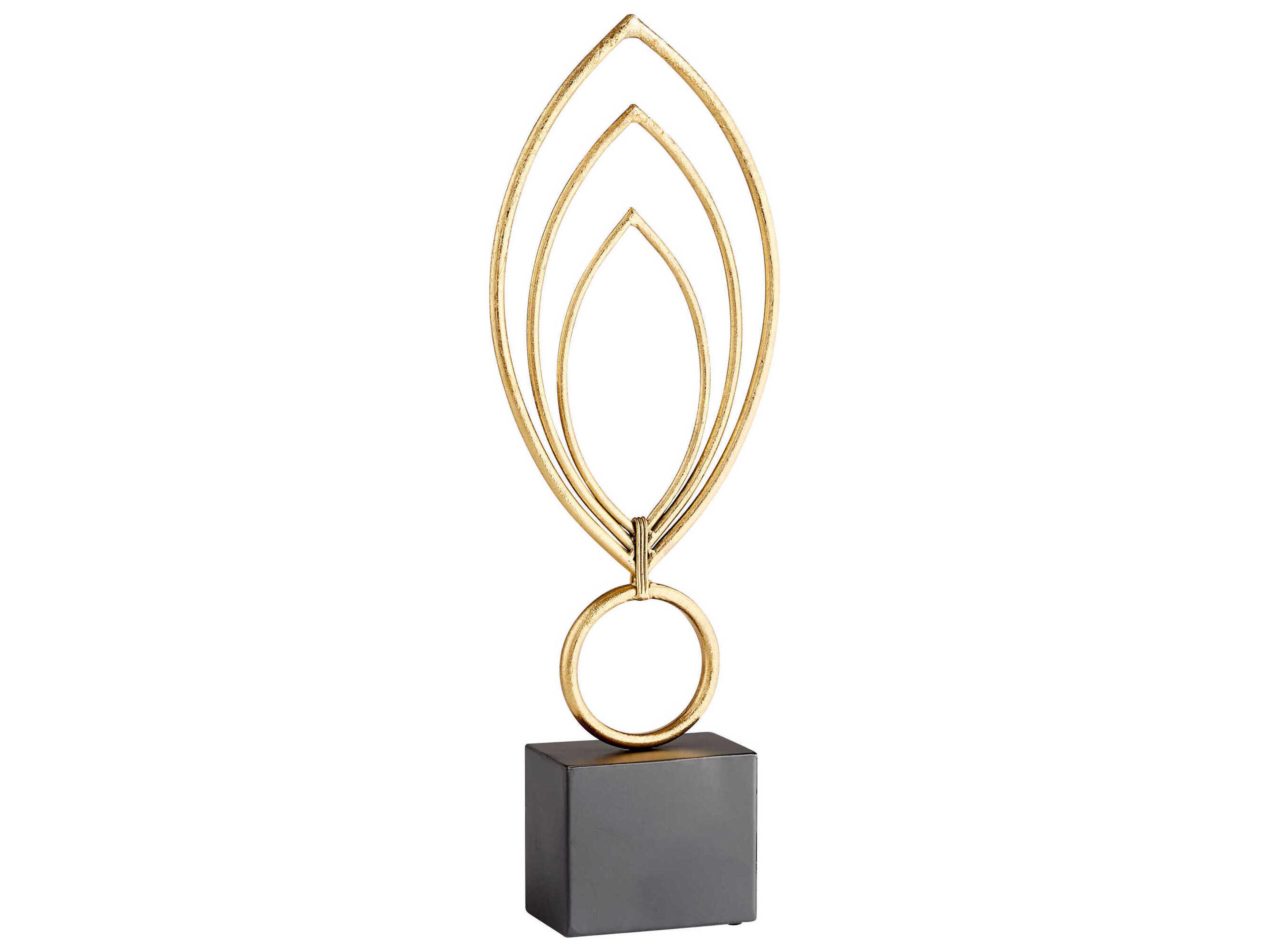 Nova Gold / Black Sculpture