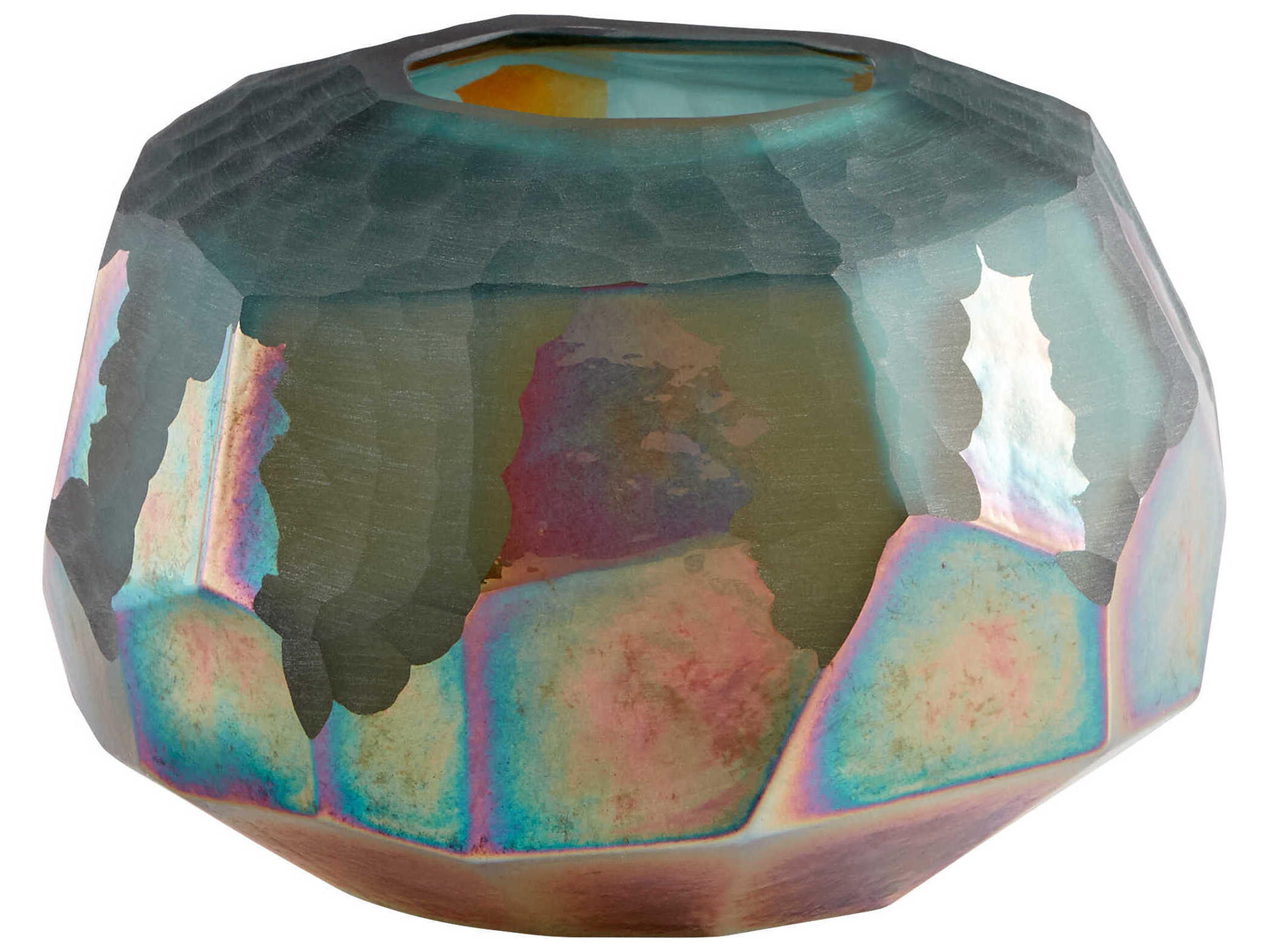 Cyan Design Roca Verde Green / Gold Vase