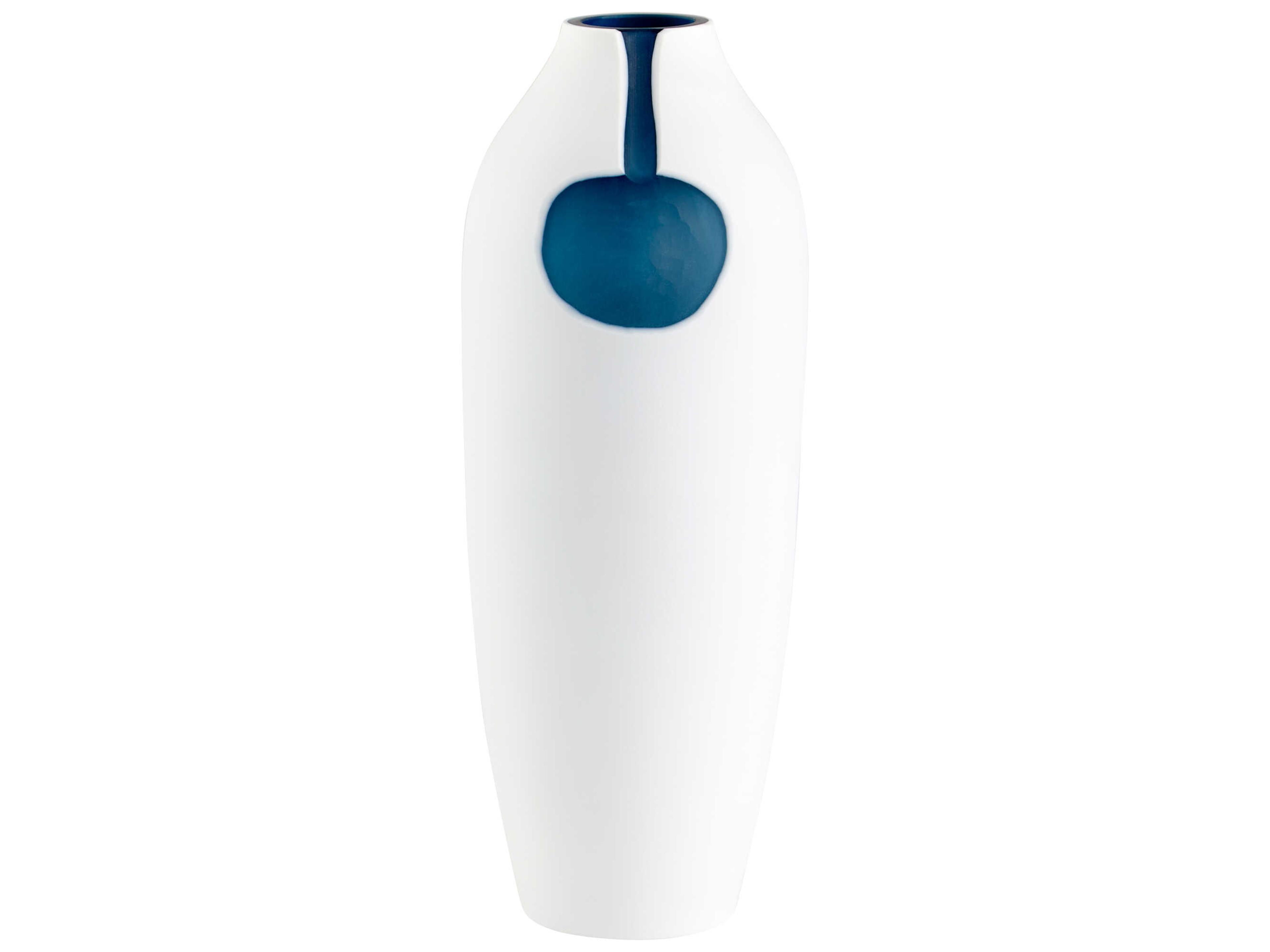 Cyan Design Oracle Blue / White Vase