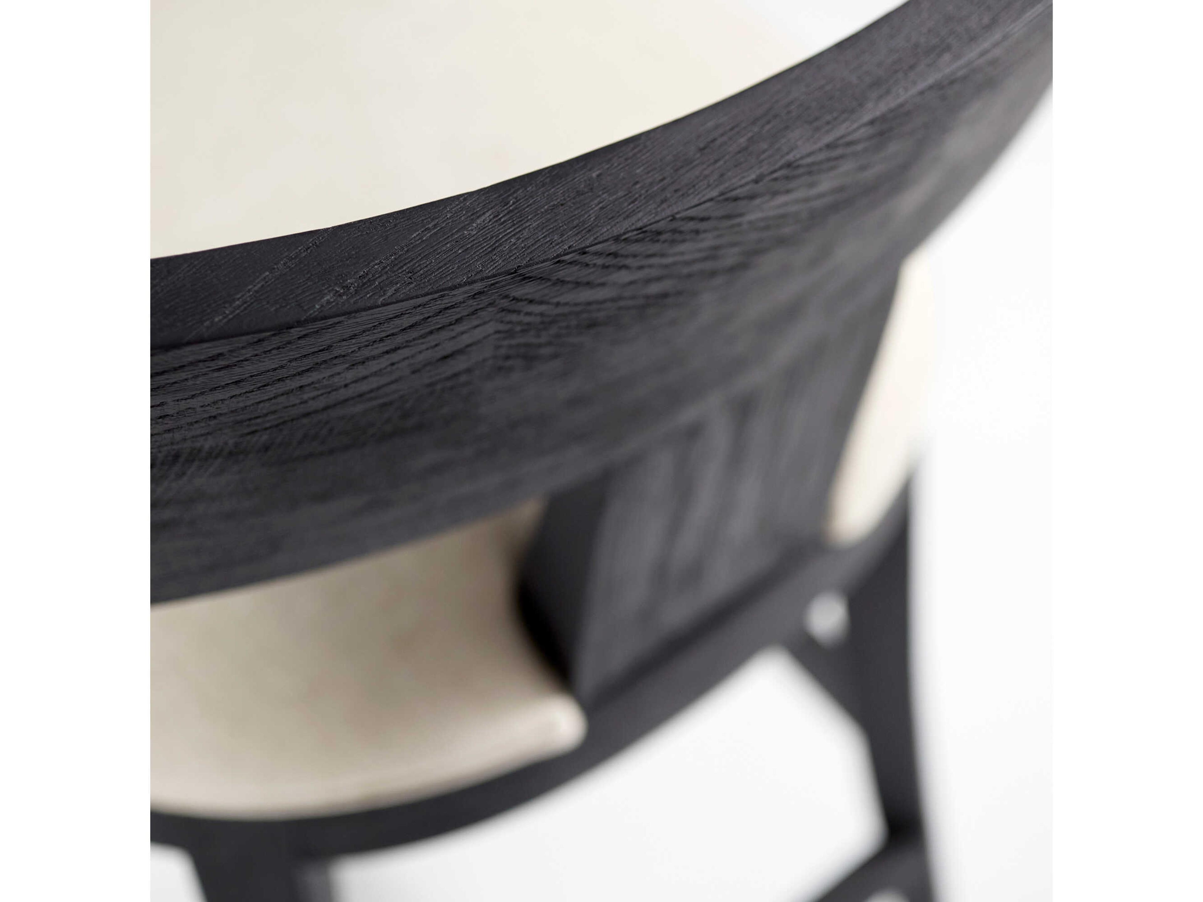 Cyan Design Upholstered Black Counter Stool