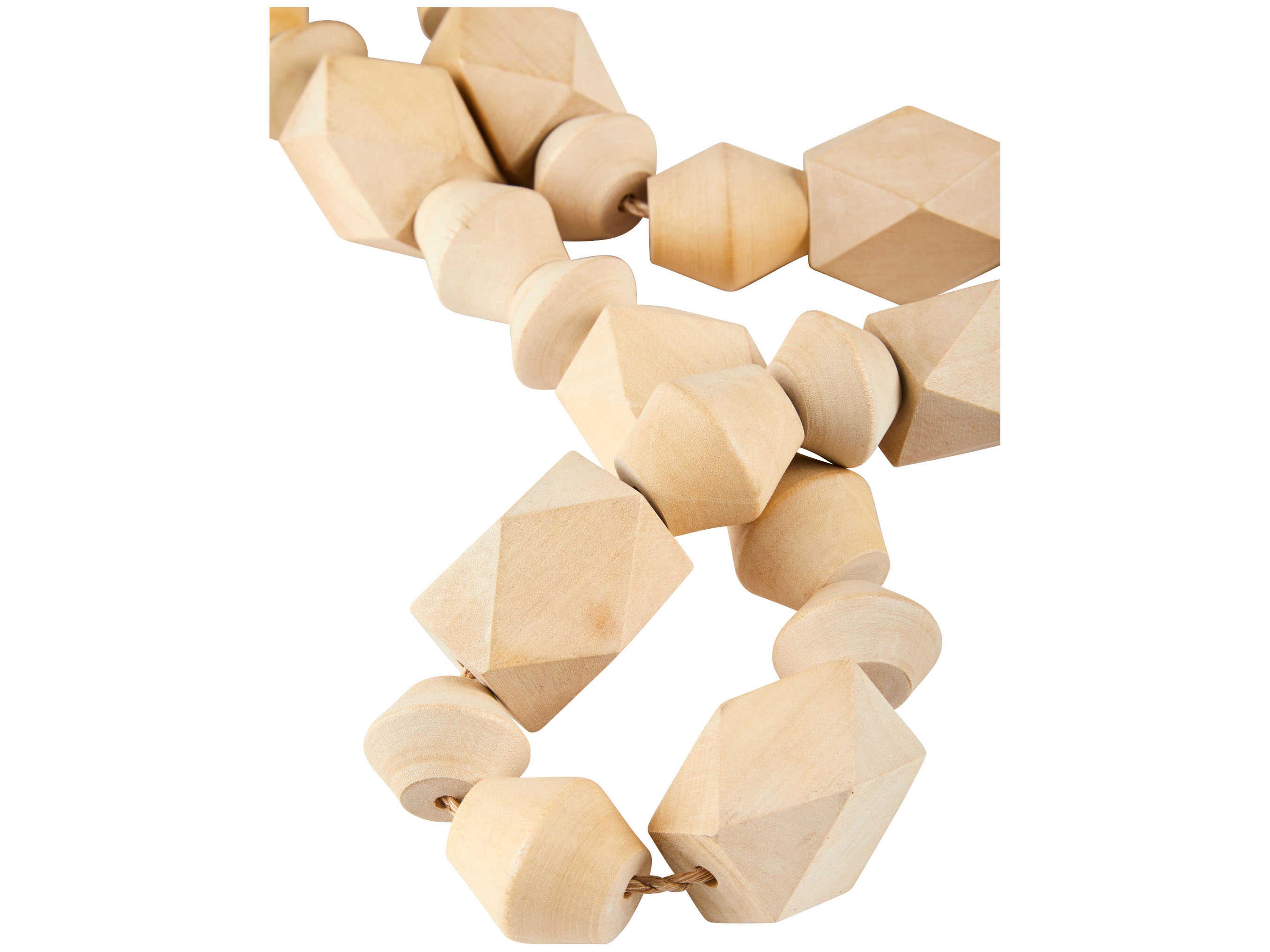 Cyan Design Natural Chai Beads