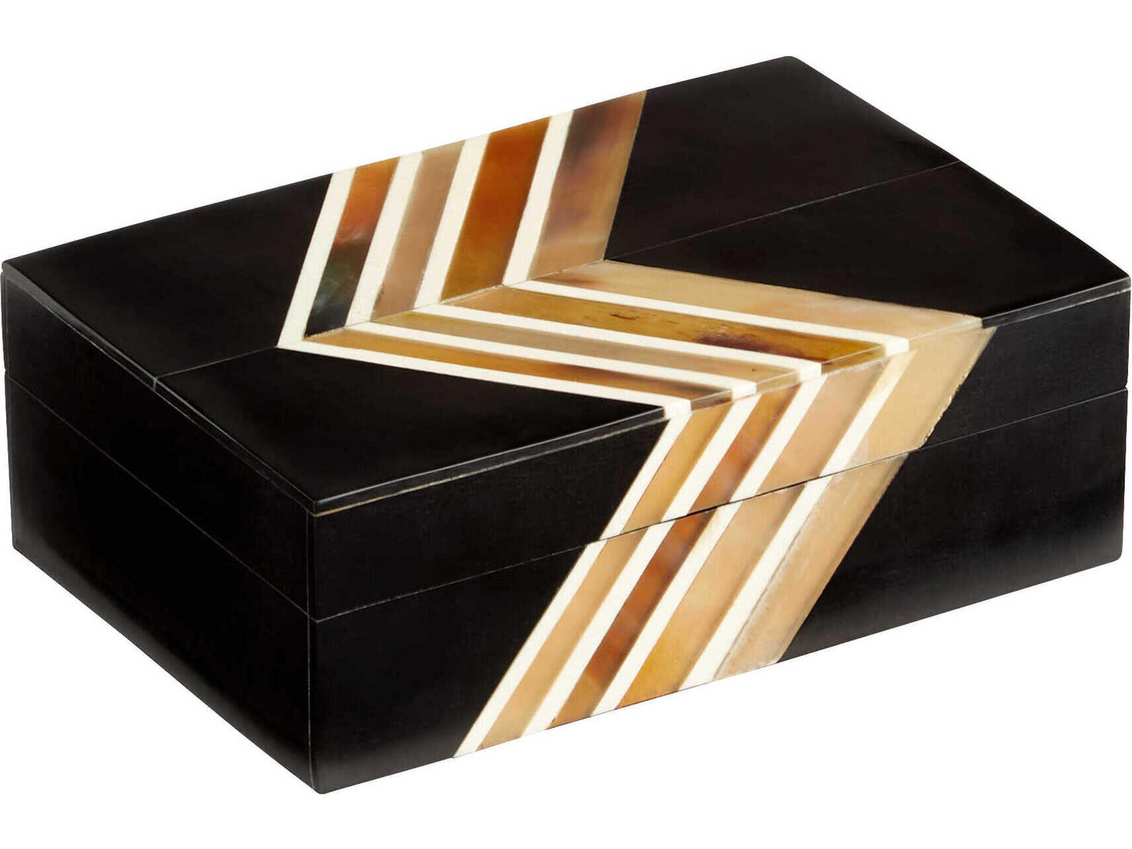 Cyan Design Salvador Black / Brown 6" Container