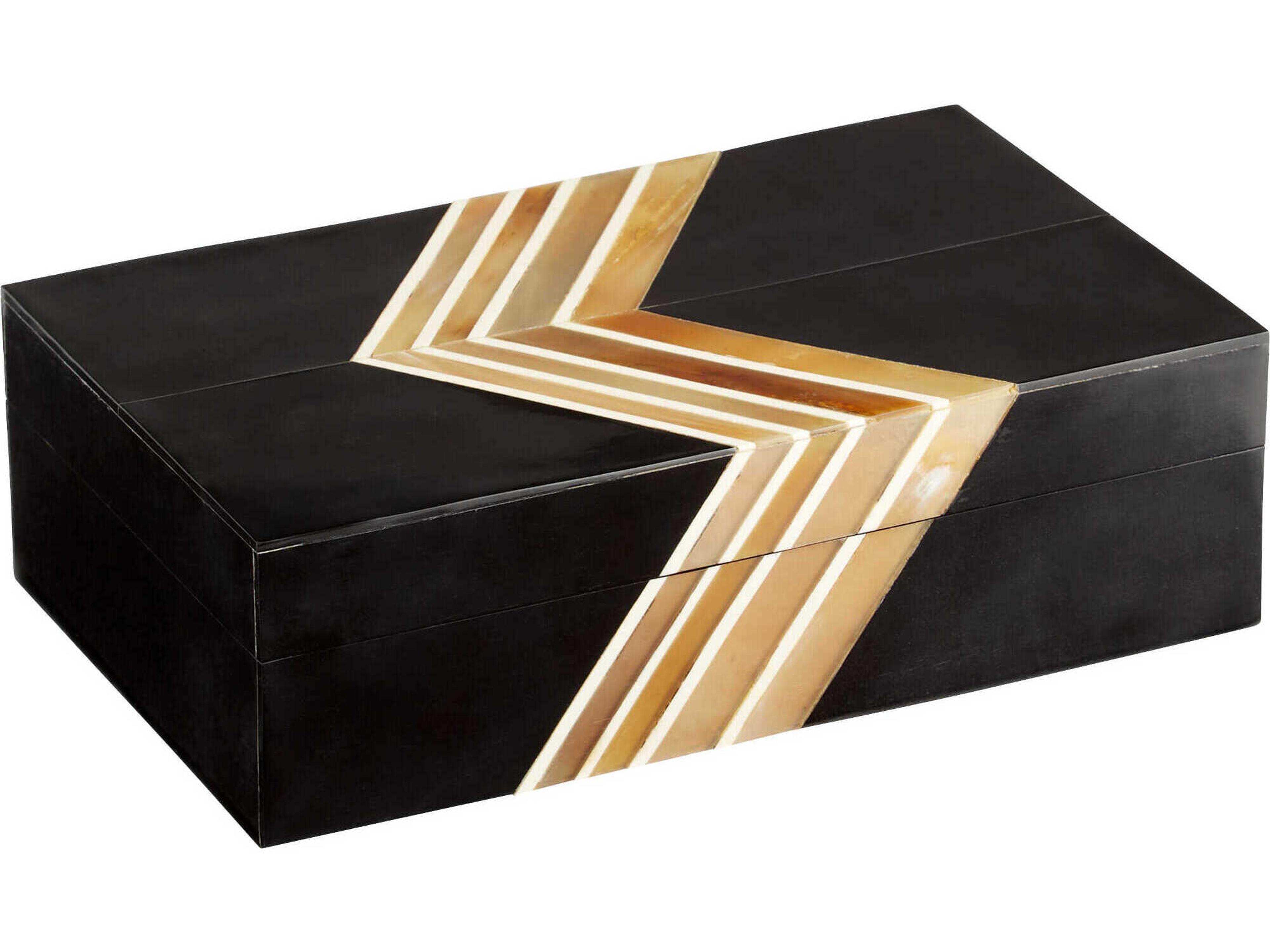 Cyan Design Salvador Black / Brown 10" Container