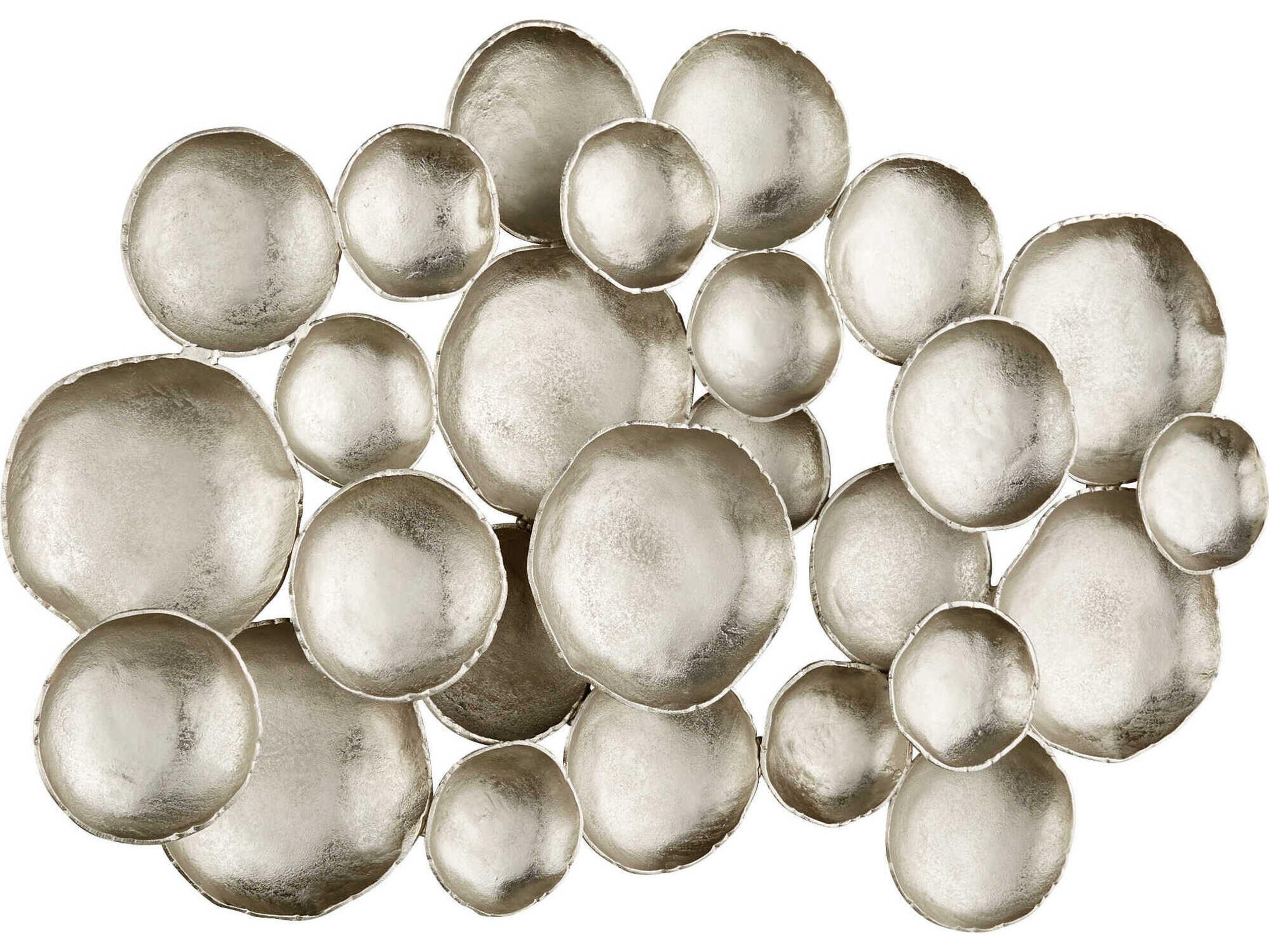 Gala Silver Metal Wall Art