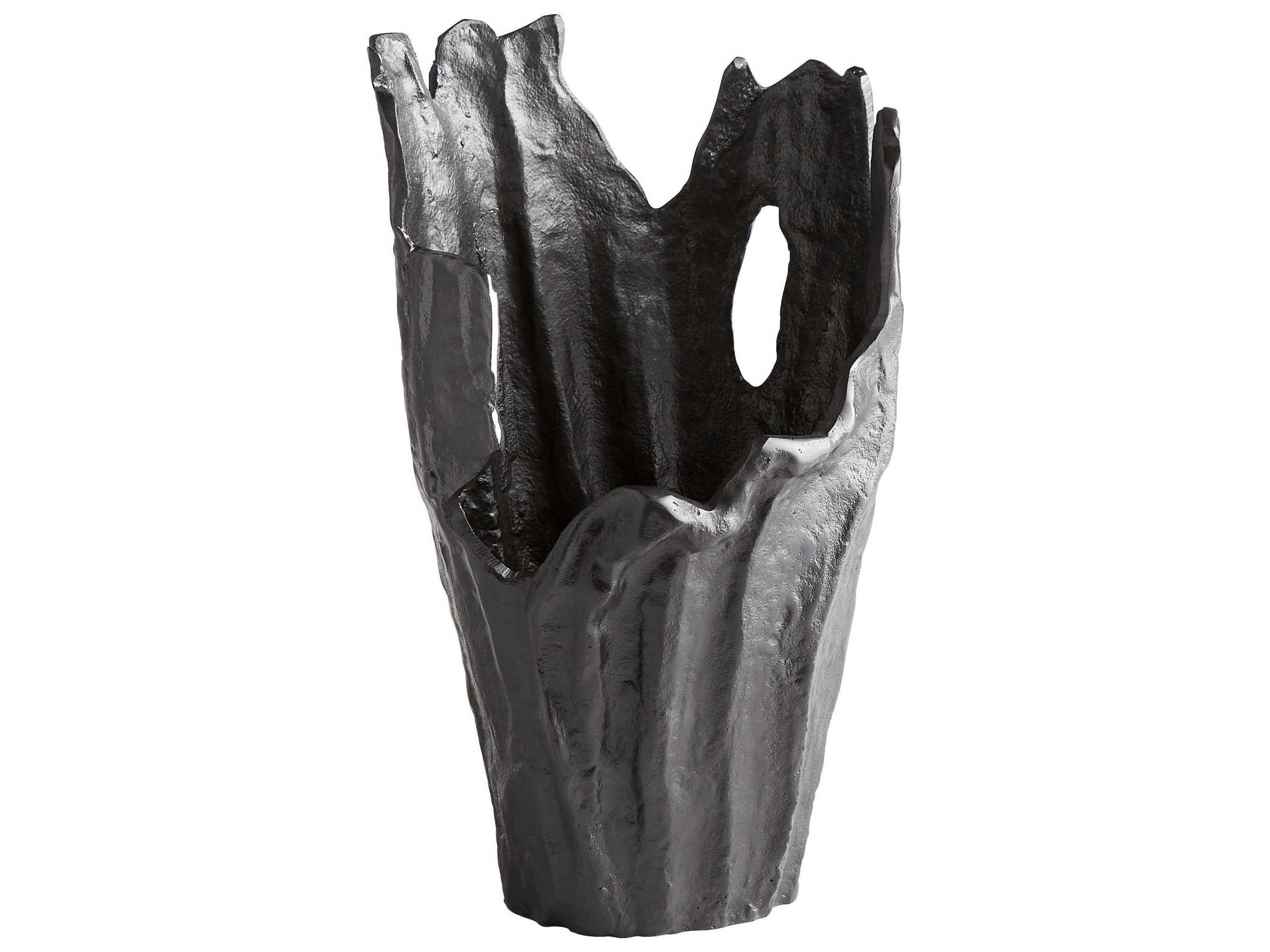 Cyan Design Pyroclastic Noir Vase