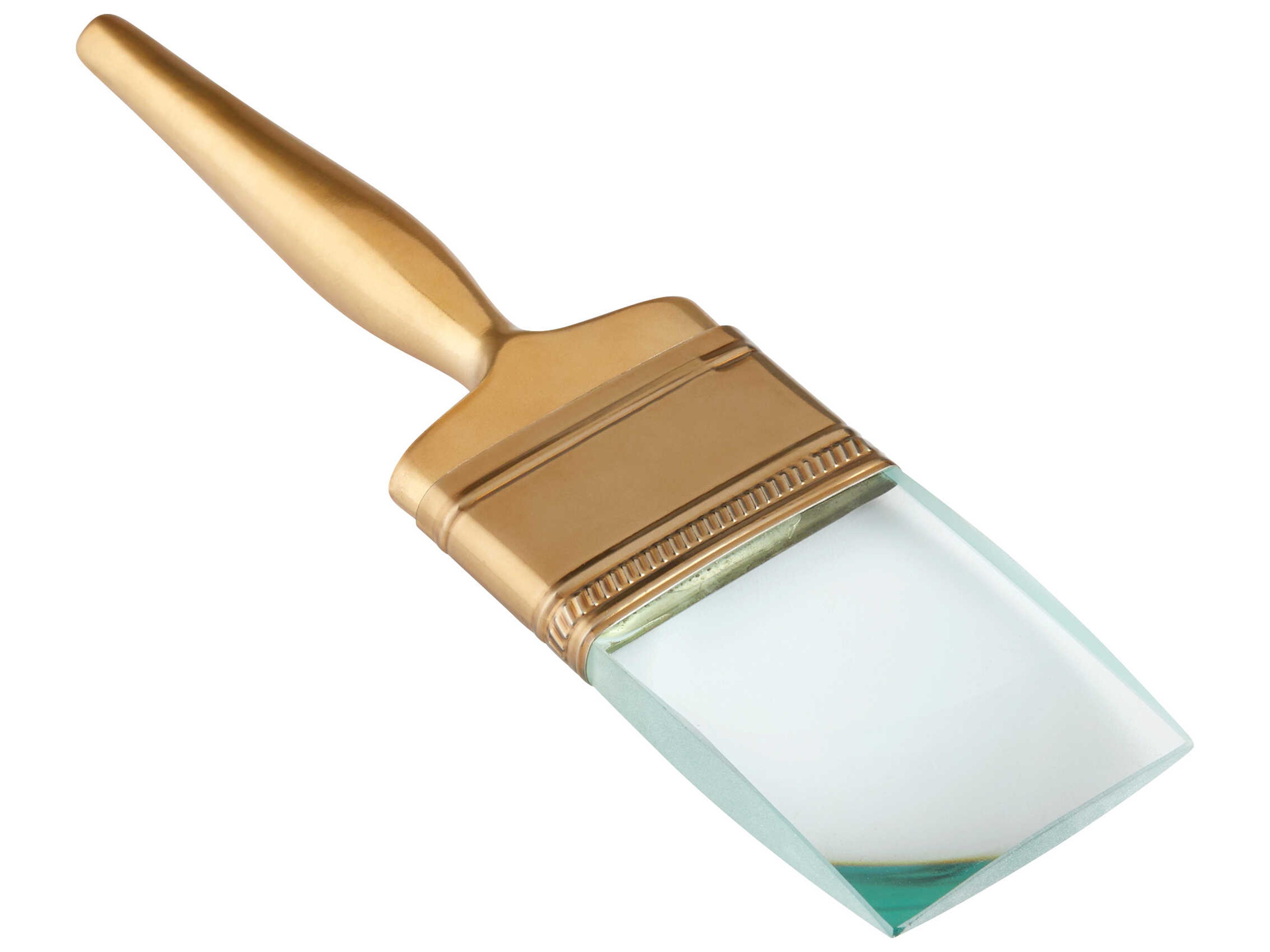 Cyan Design Brush Gold Decorative Accent