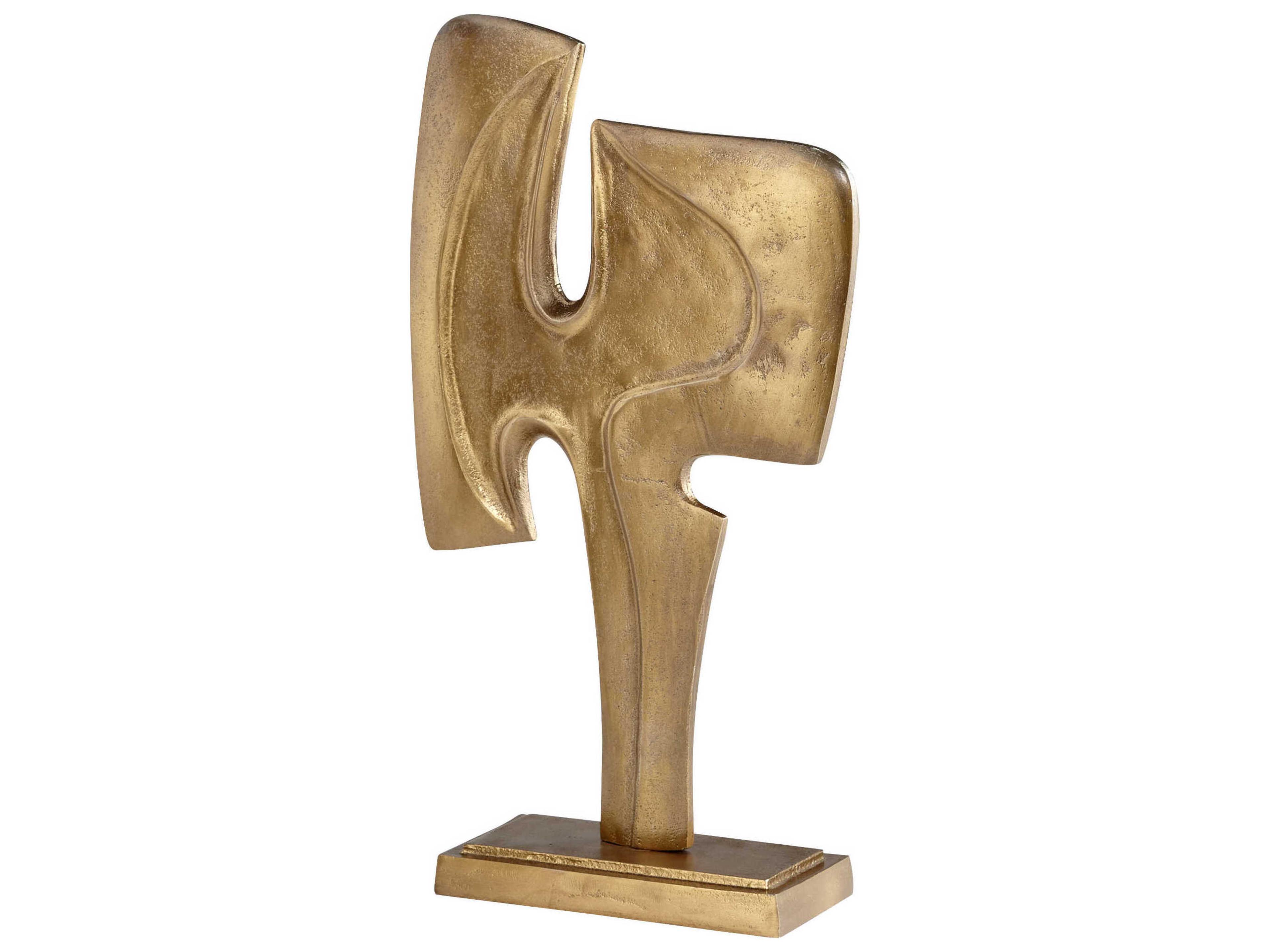 Cyan Design Nimrud Lux Gold Sculpture