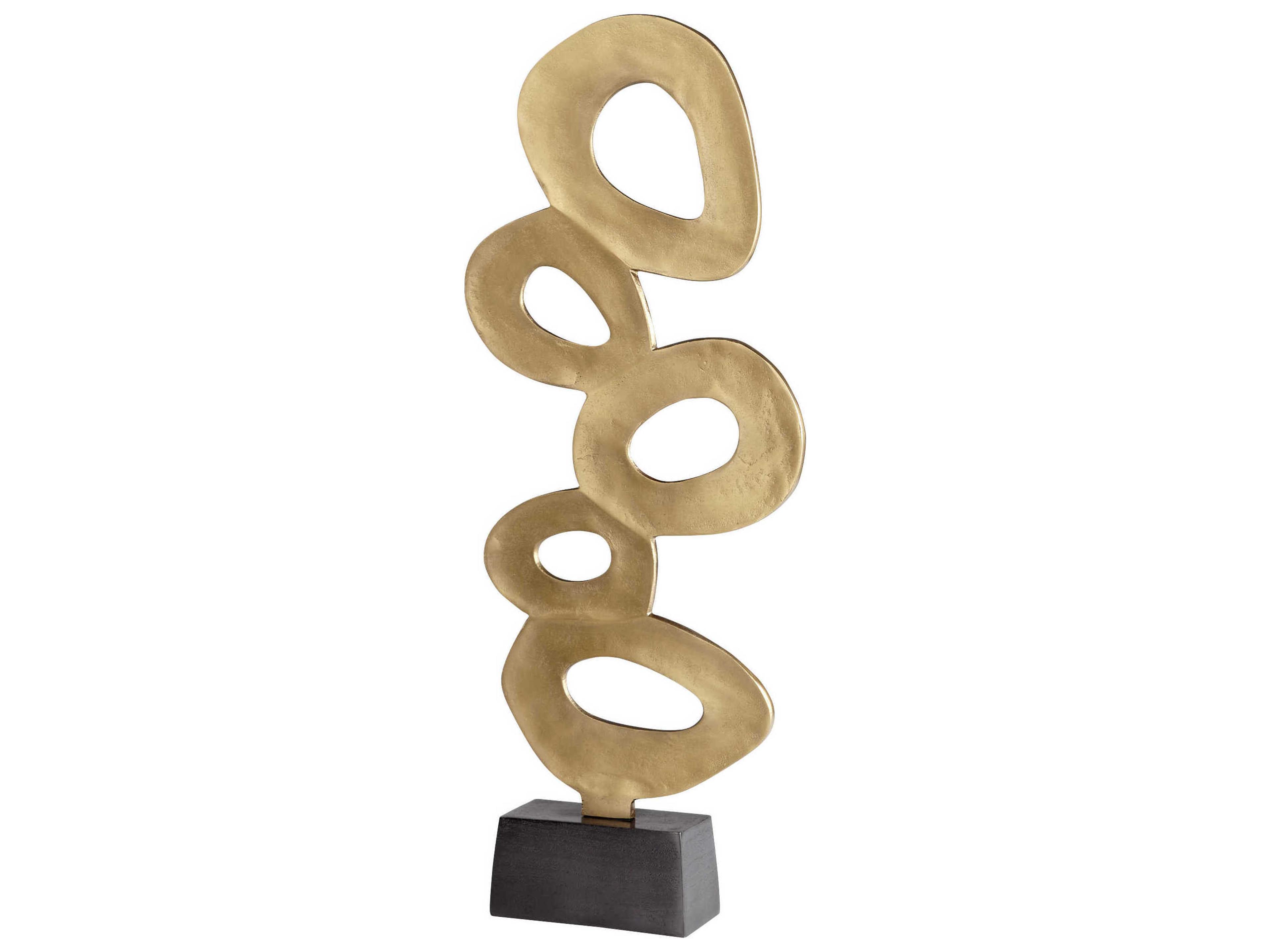 Cyan Design Chellean Lux Gold 31" High Sculpture