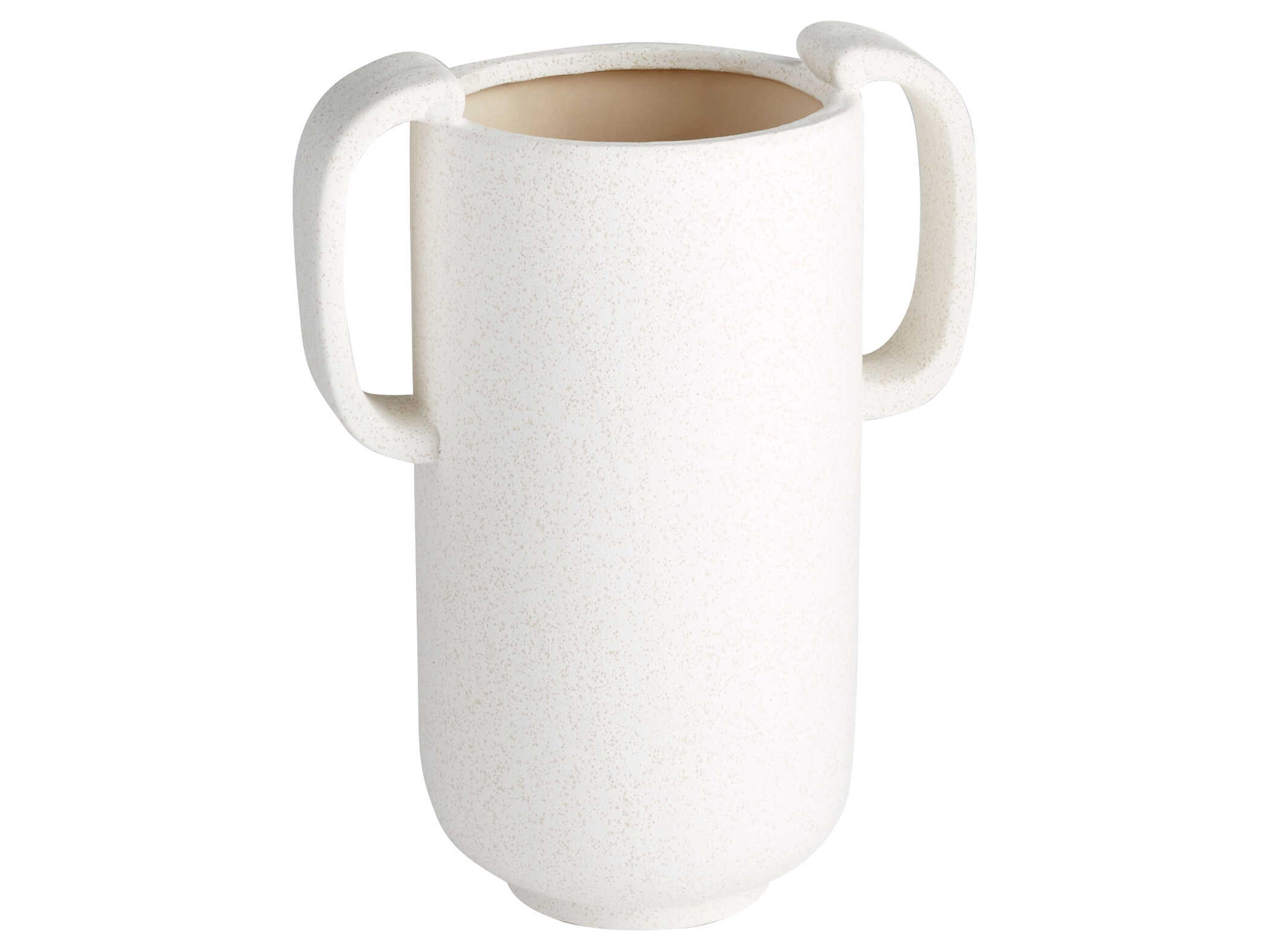 Didactic White Vase